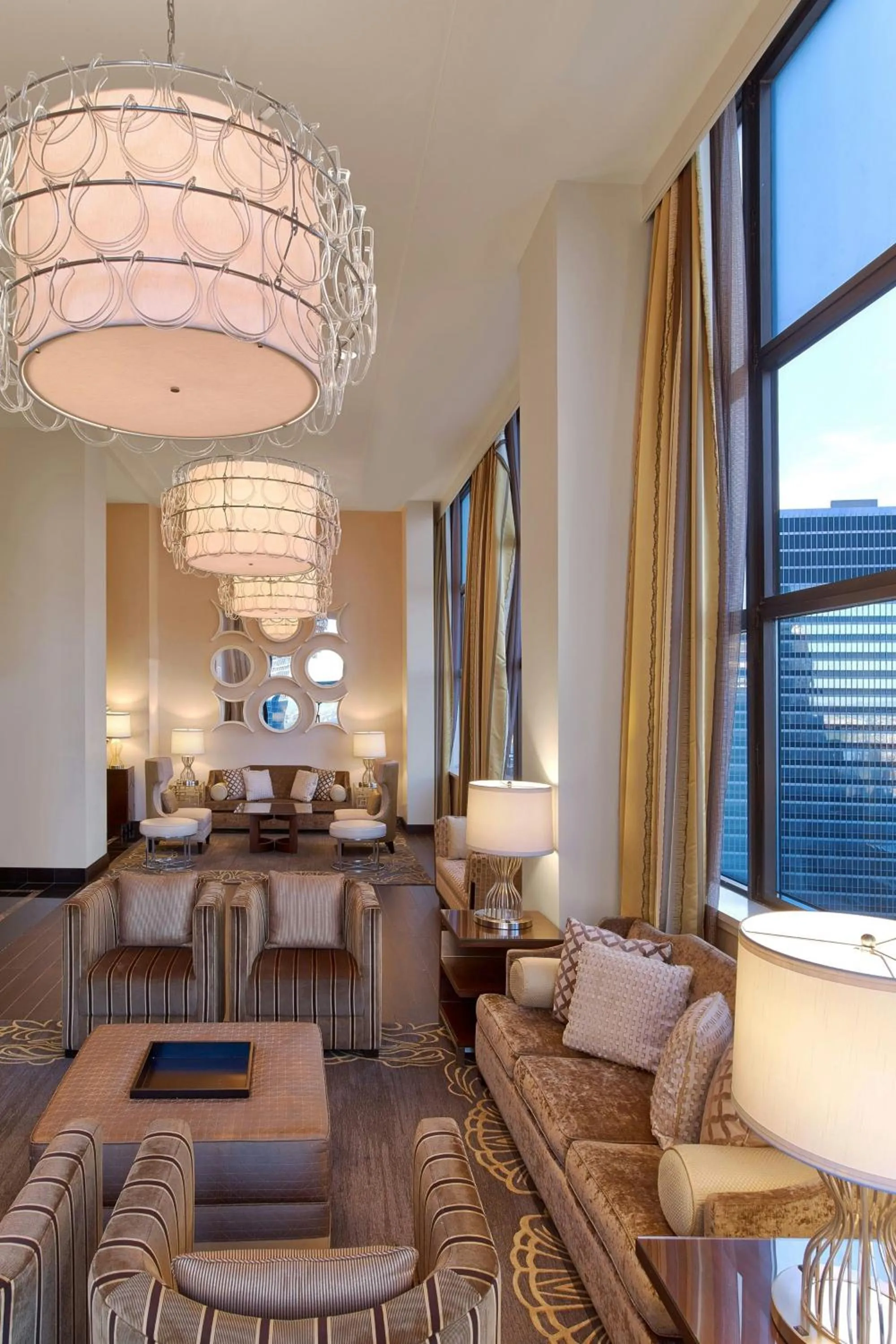 Living room in Sheraton New York Times Square Hotel