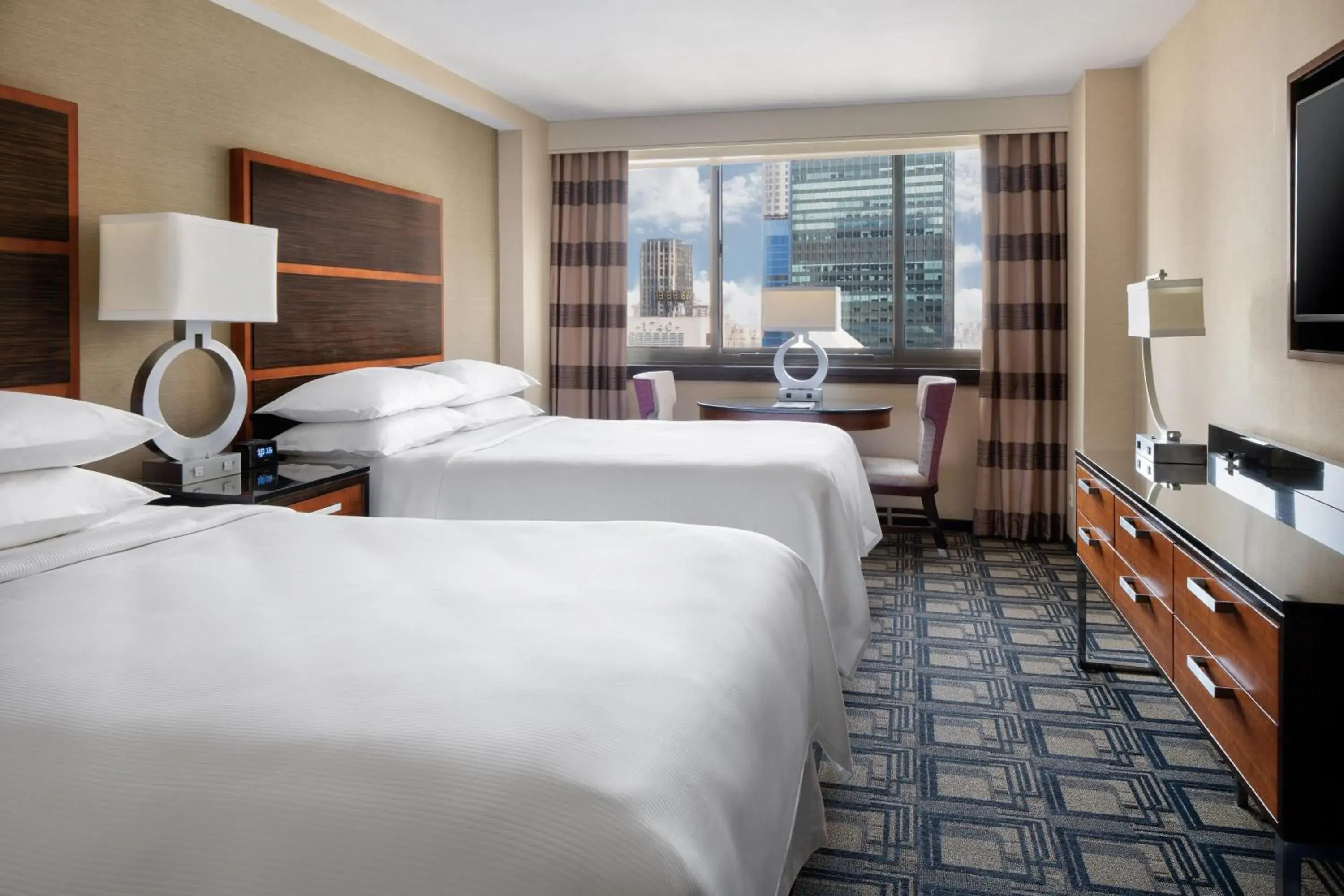 Traditional, Guest room, 2 Double in Sheraton New York Times Square Hotel Traditional, Guest room, 2 Double in Sheraton New York Times Square Hotel