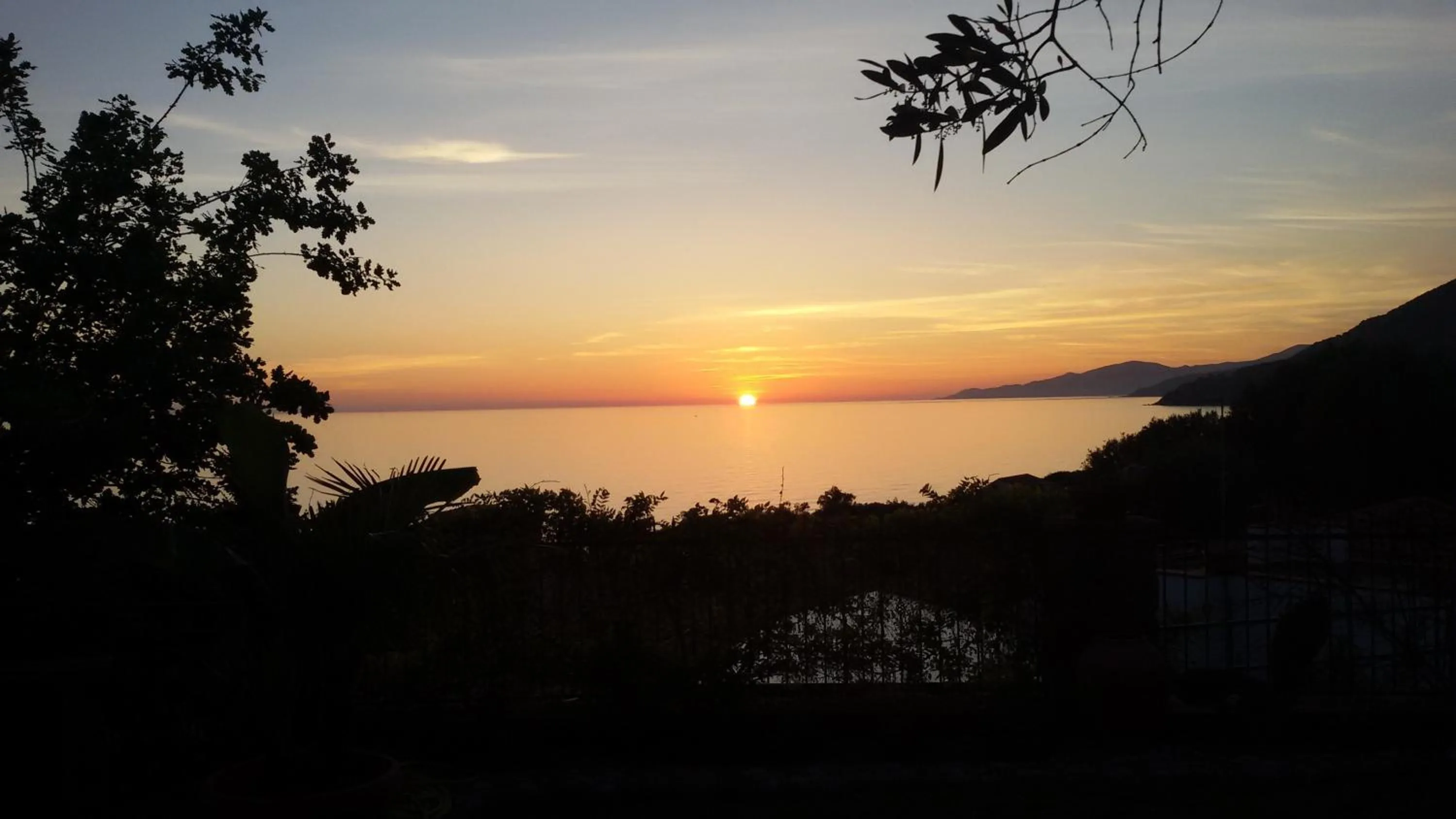 Sunset in Antica Dimora Palinuro