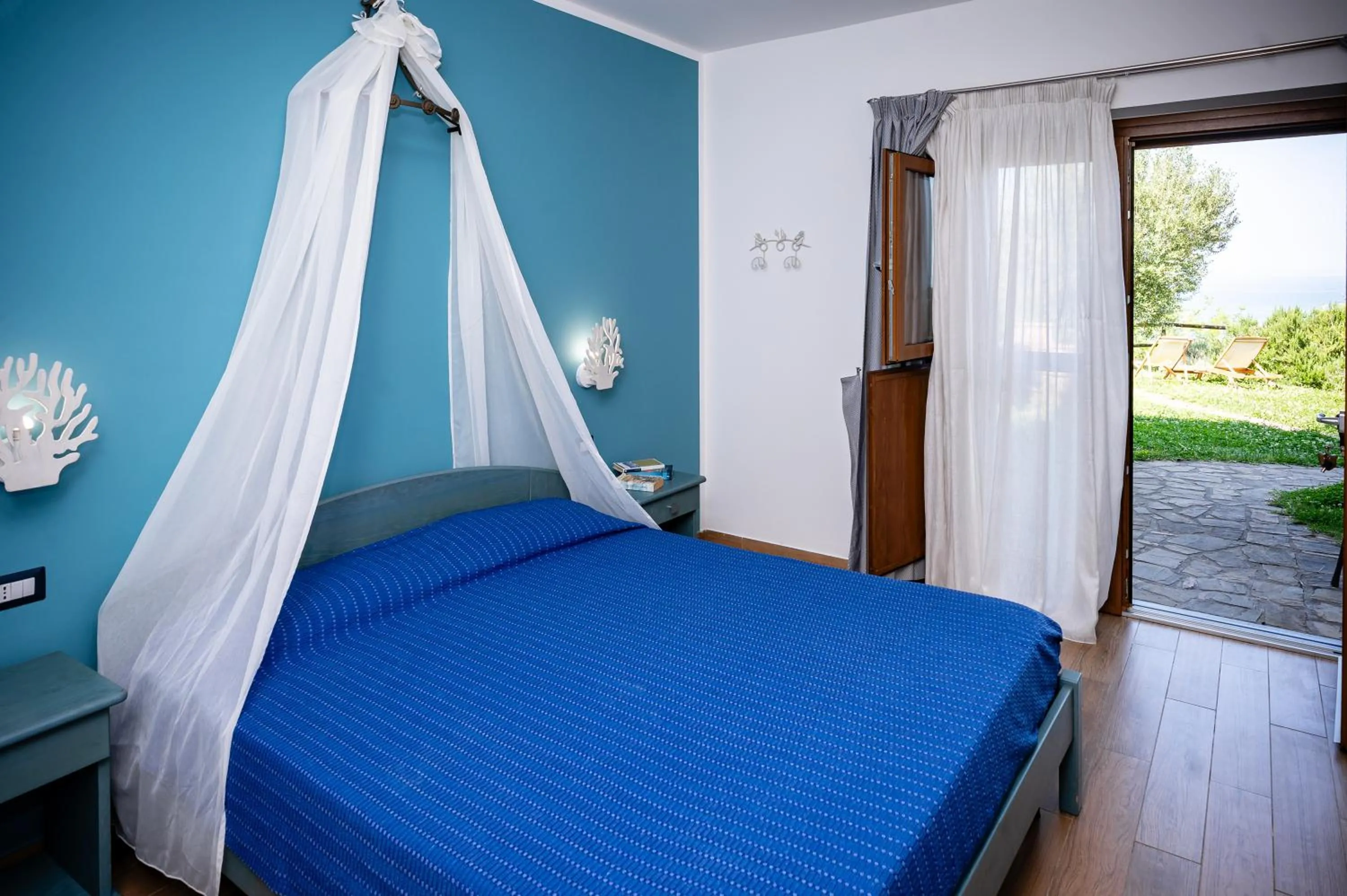Garden, Bed in Antica Dimora Palinuro