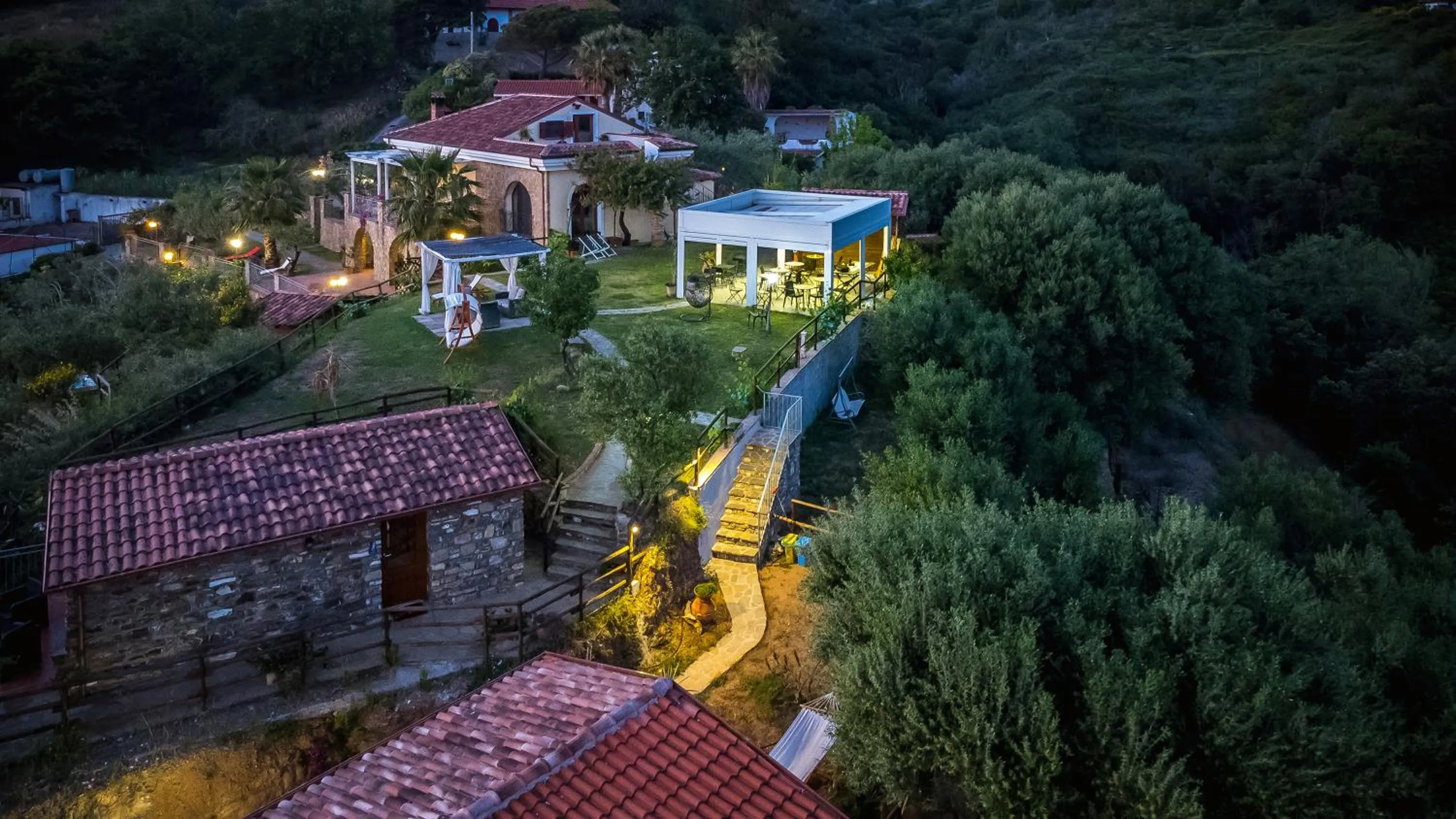 Bird's eye view in Antica Dimora Palinuro