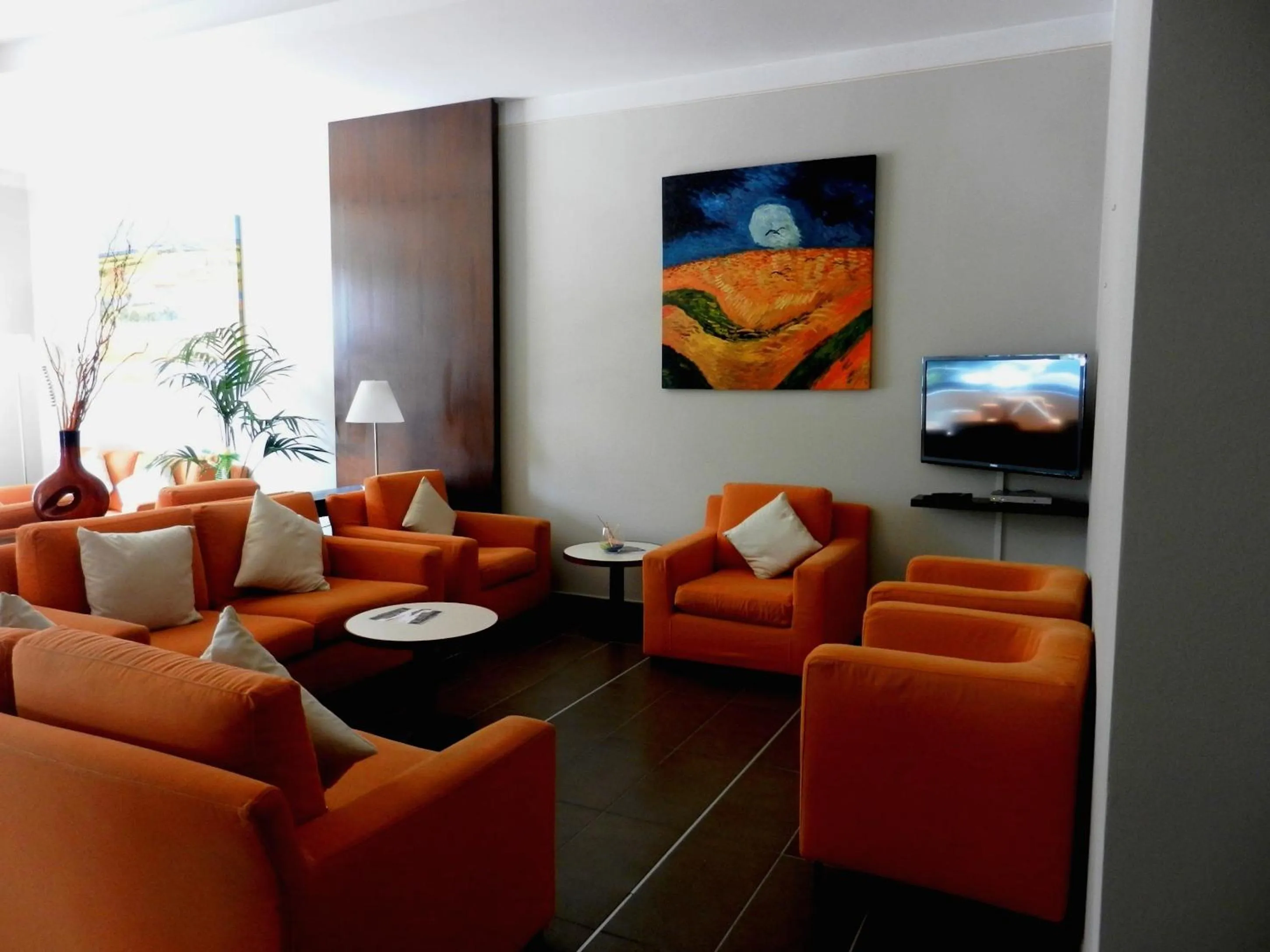 Communal lounge/ TV room in Hotel Santo Stefano