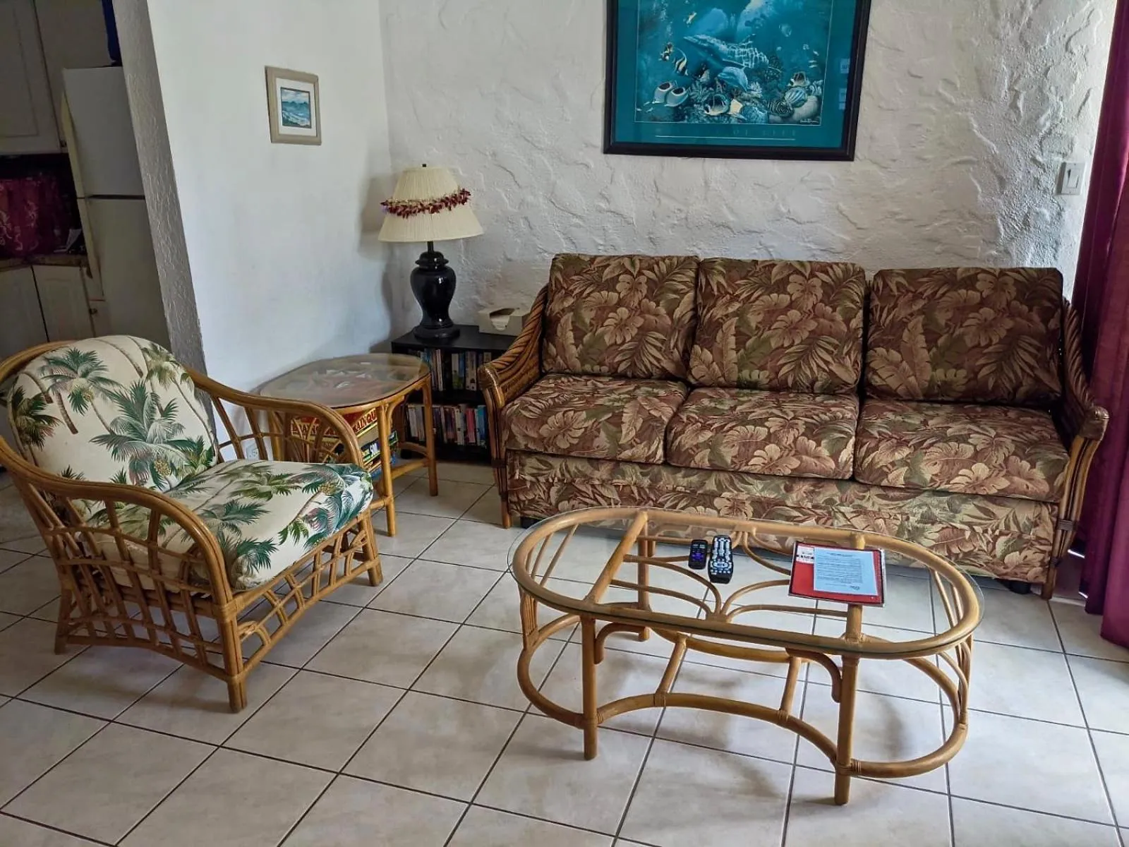 Bed in Unwind on Your Fantasy Hawaiian Vacation- 1BD/1BA Condo in Kailua-Kona, Hawaii