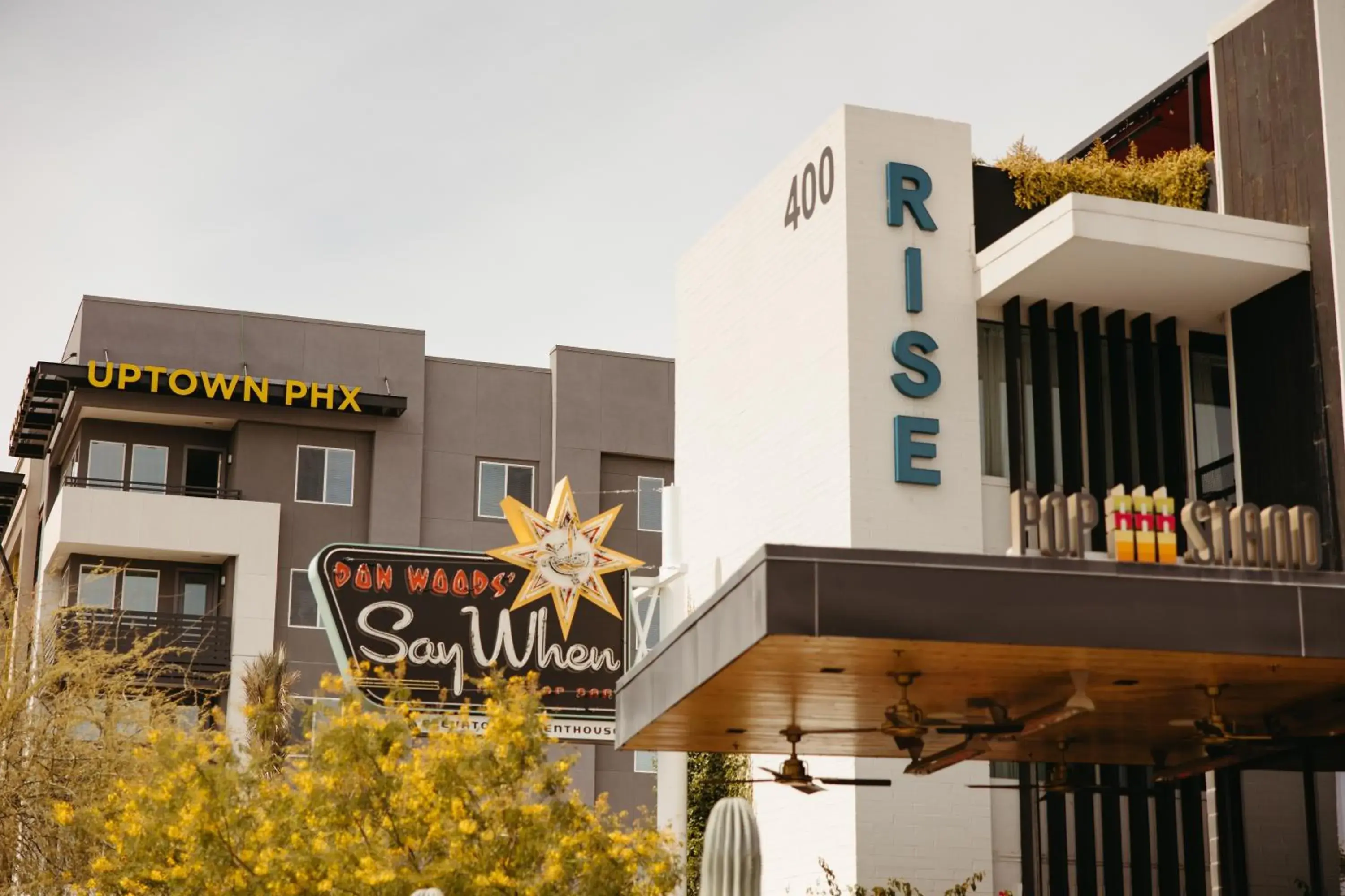 Property building in RISE Uptown Property building in RISE Uptown