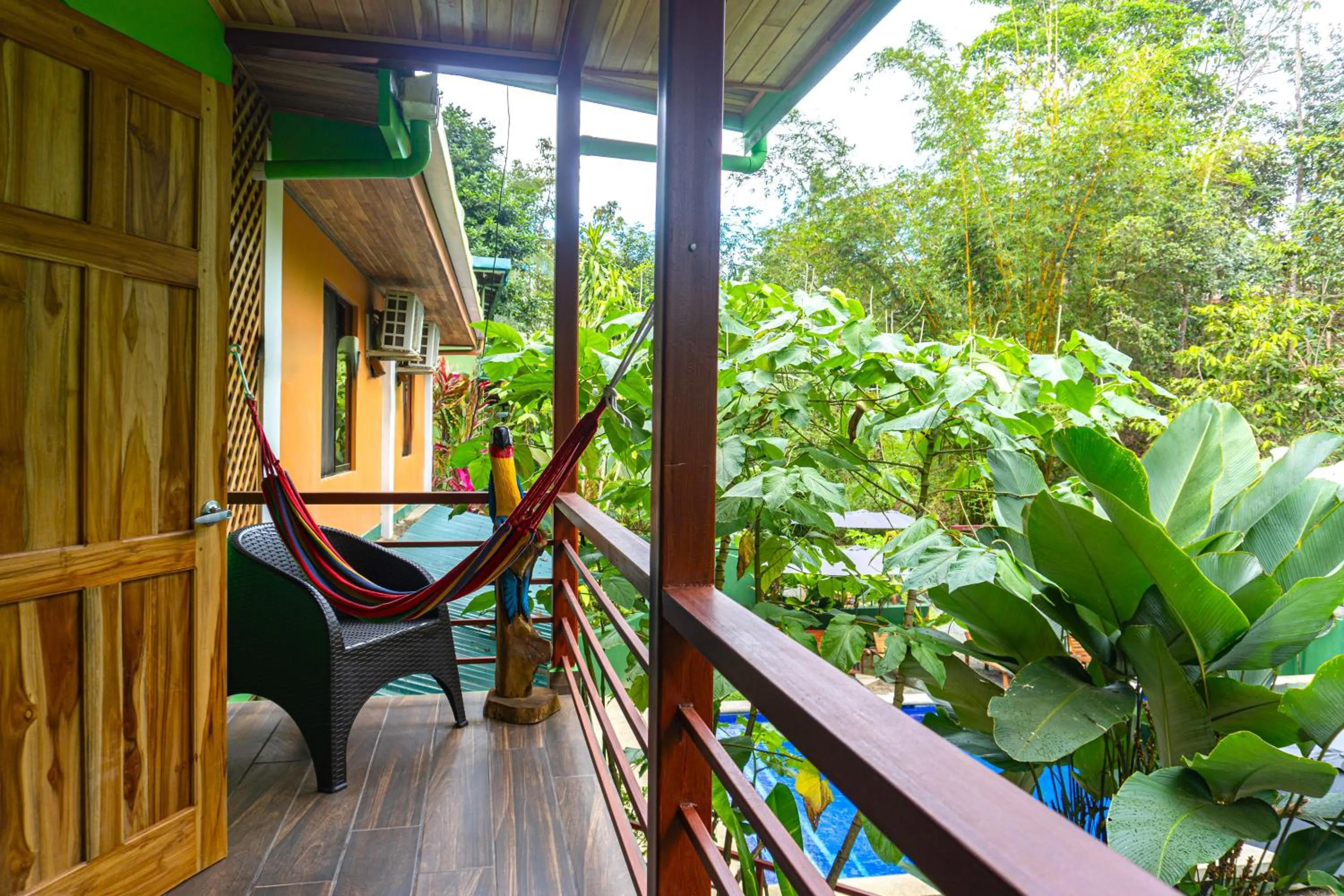 Balcony/Terrace in Corcovado & Drake Inn