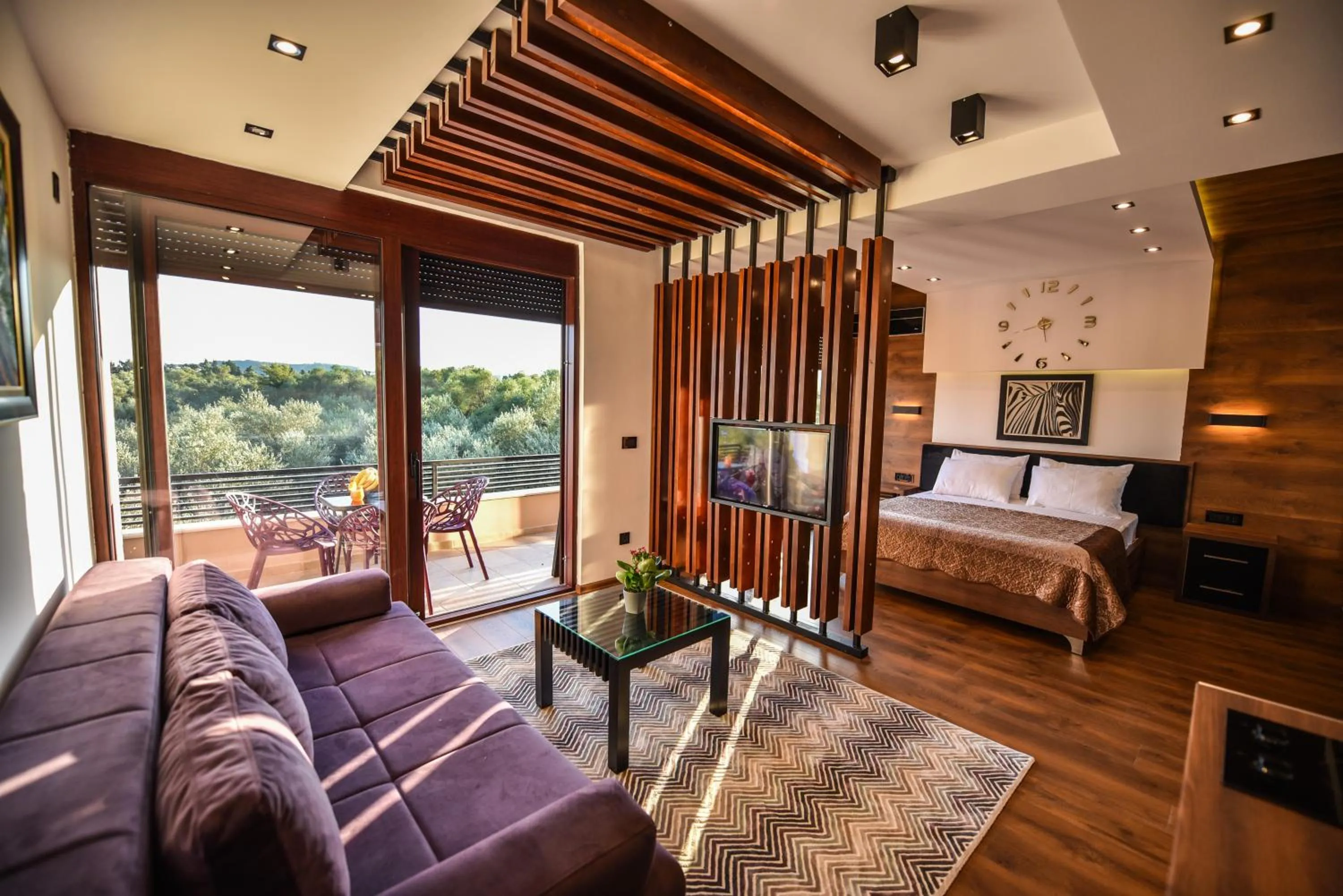 Bed in Giardino Lux Apartments