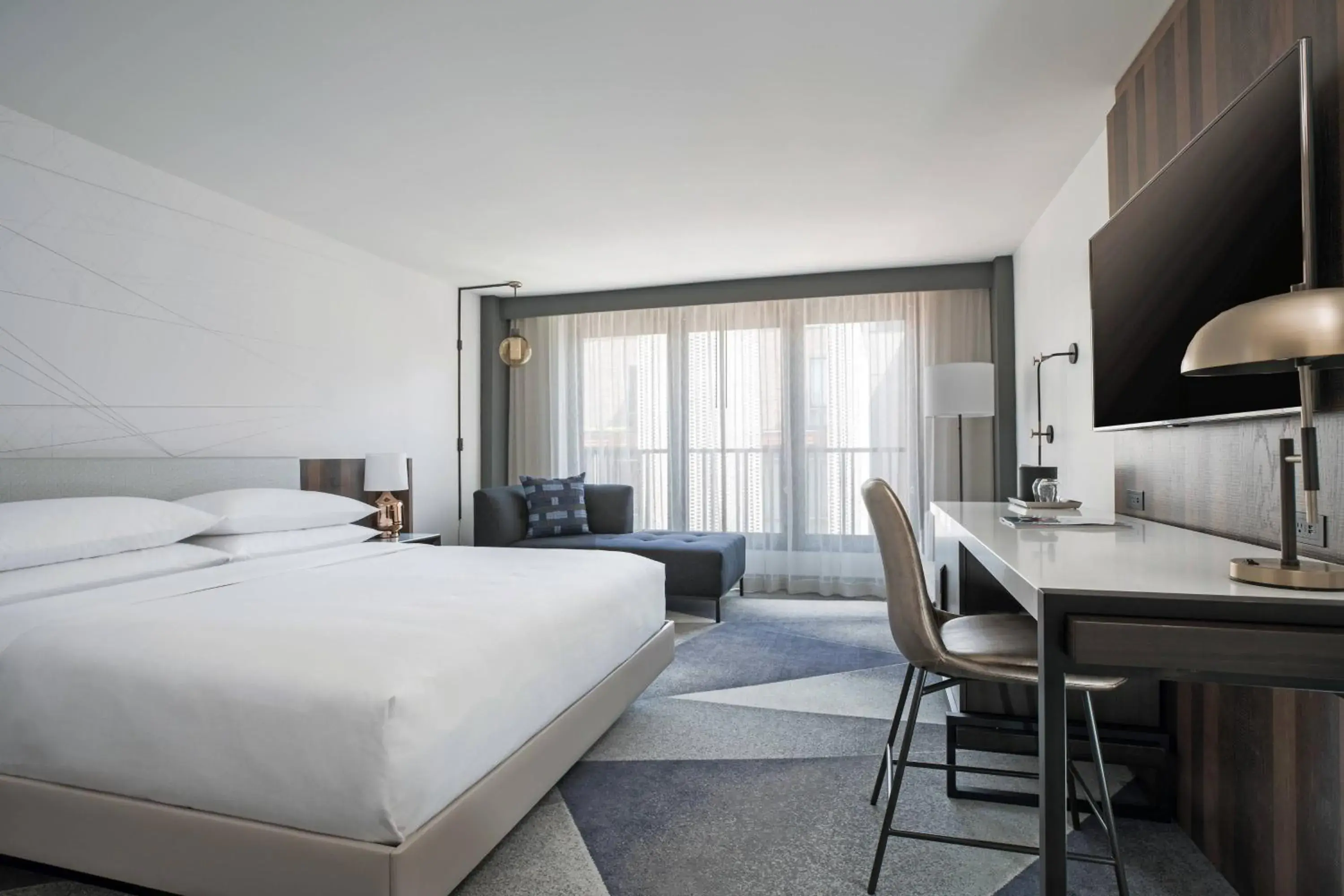 Club lounge access, Guest room, 1 King in Philadelphia Marriott Old City Club lounge access, Guest room, 1 King in Philadelphia Marriott Old City