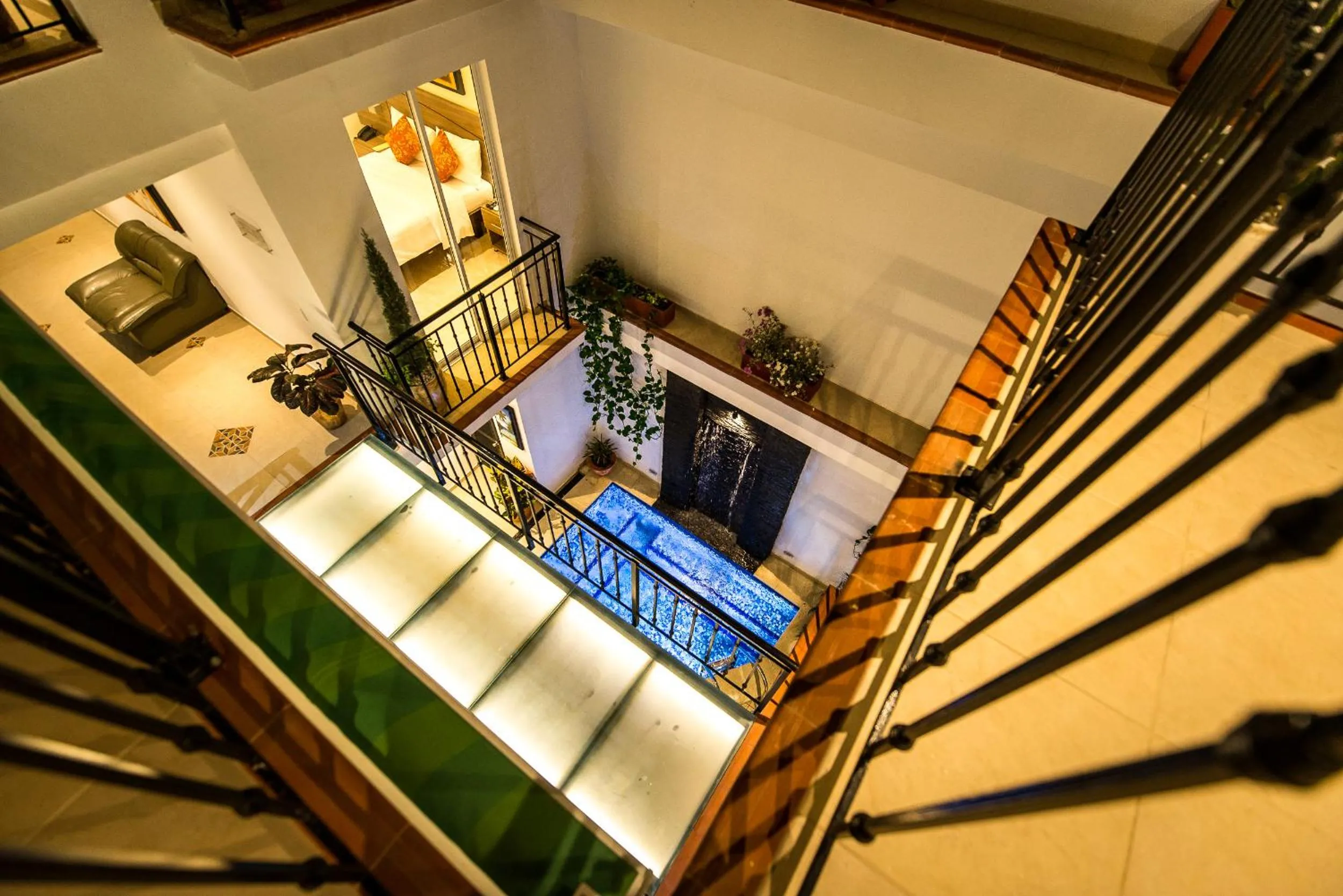 Balcony/Terrace in Hotel Boutique Marbore