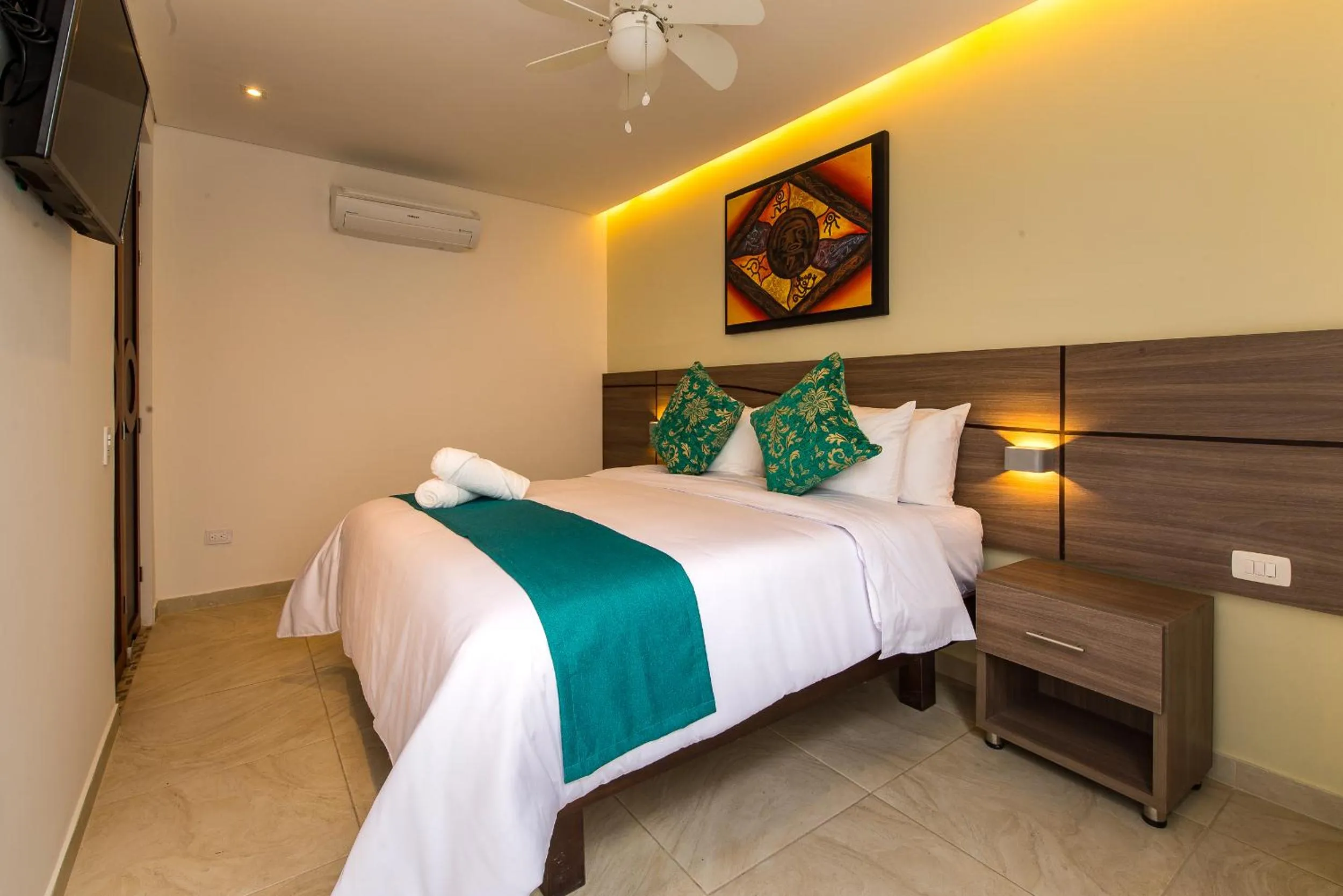 Bed in Hotel Boutique Marbore