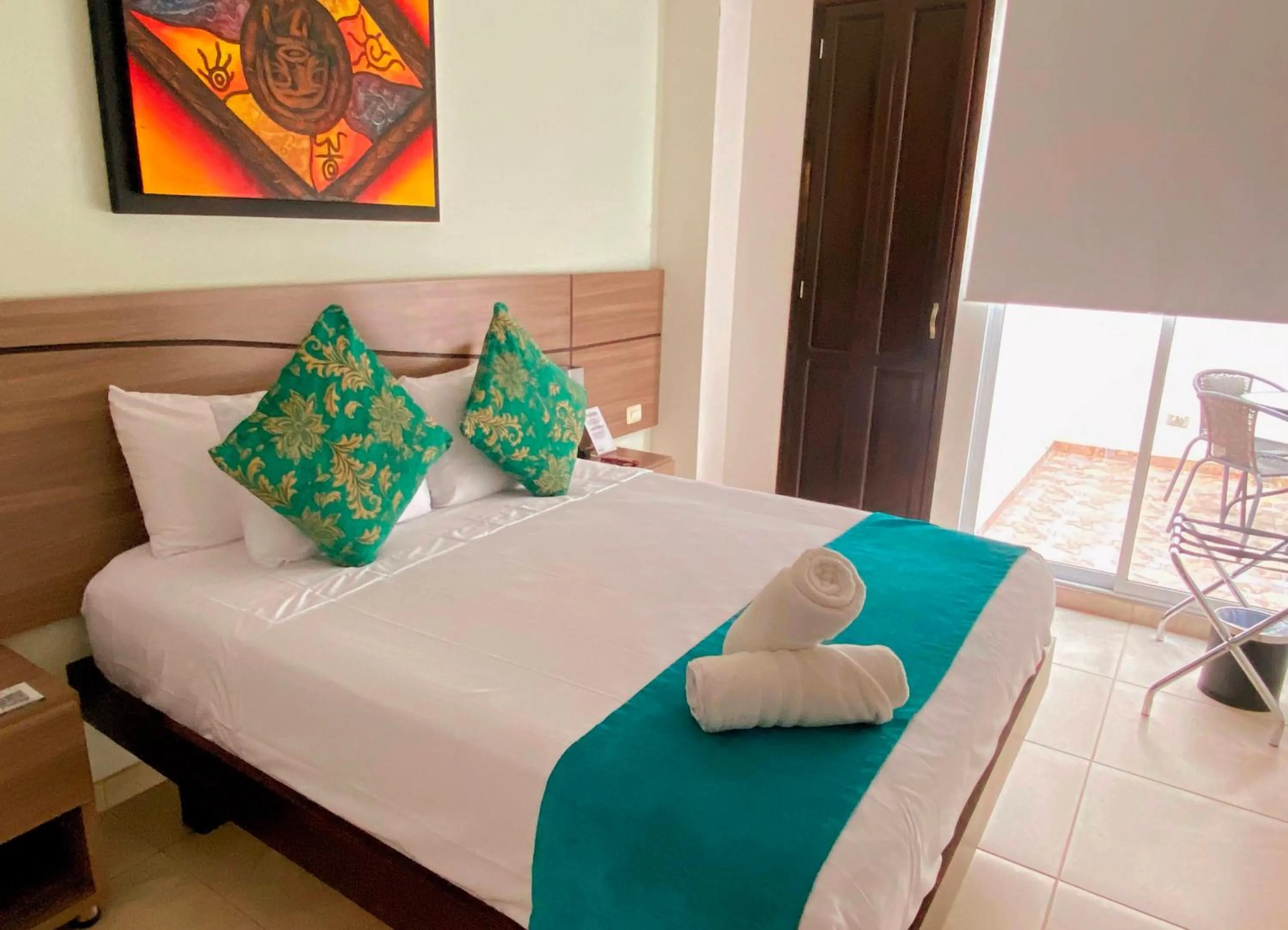 Bed in Hotel Boutique Marbore