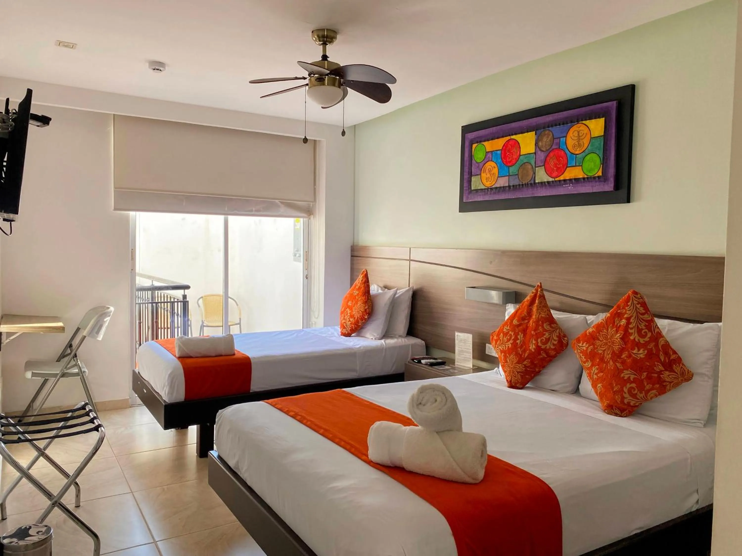 Bed in Hotel Boutique Marbore