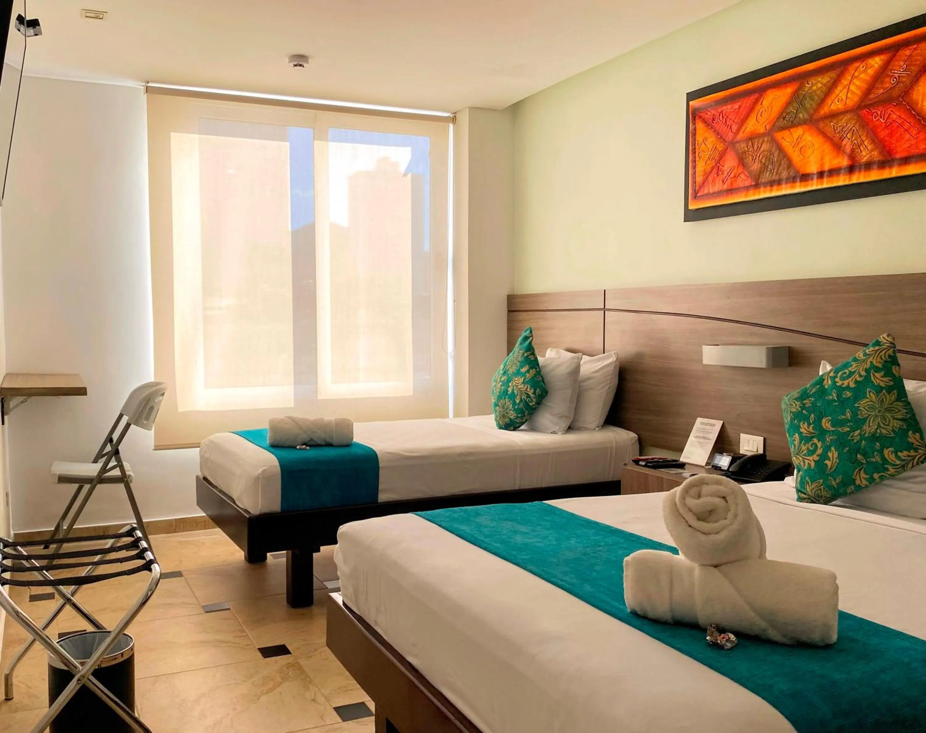 Bed in Hotel Boutique Marbore