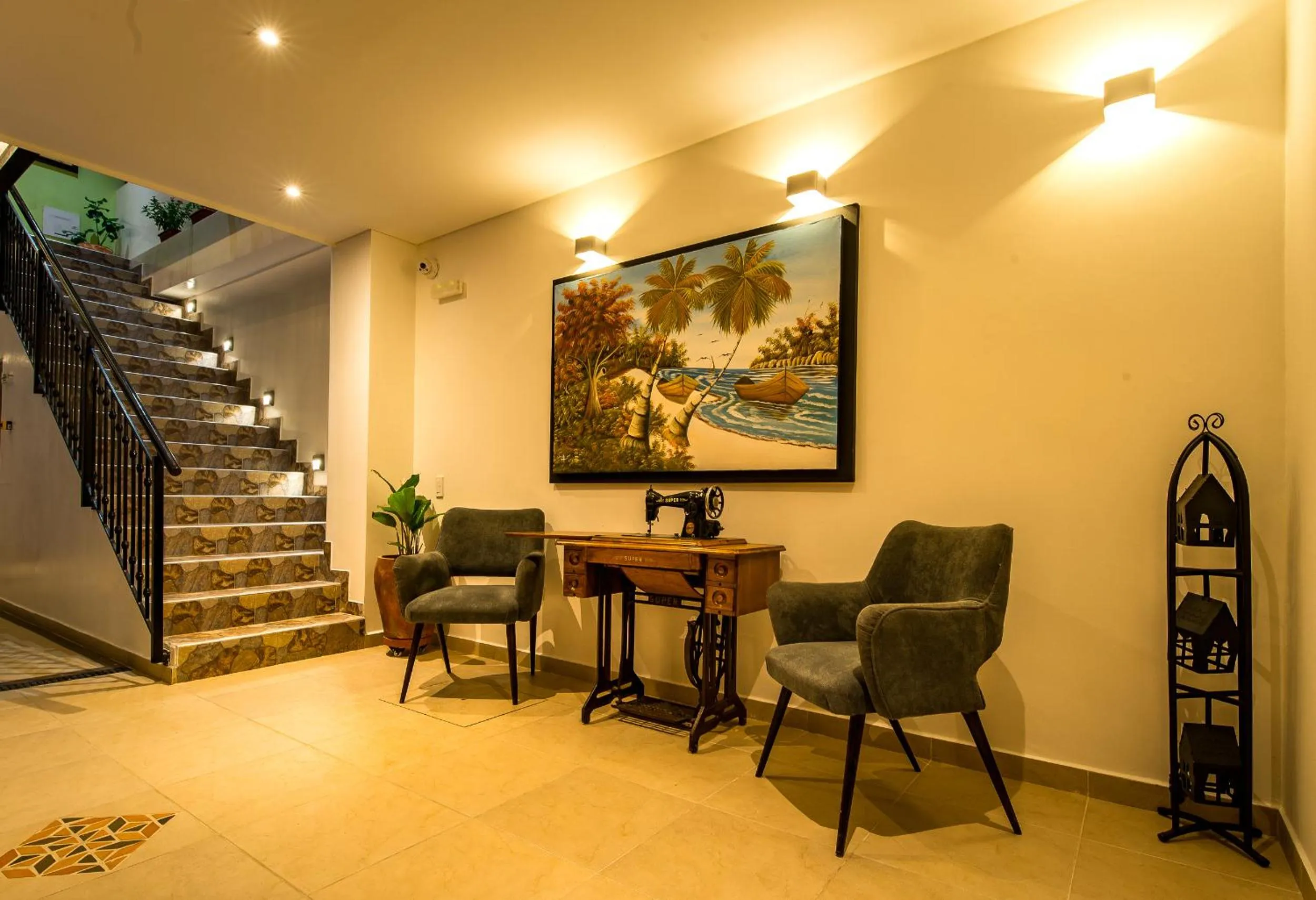 Living room in Hotel Boutique Marbore