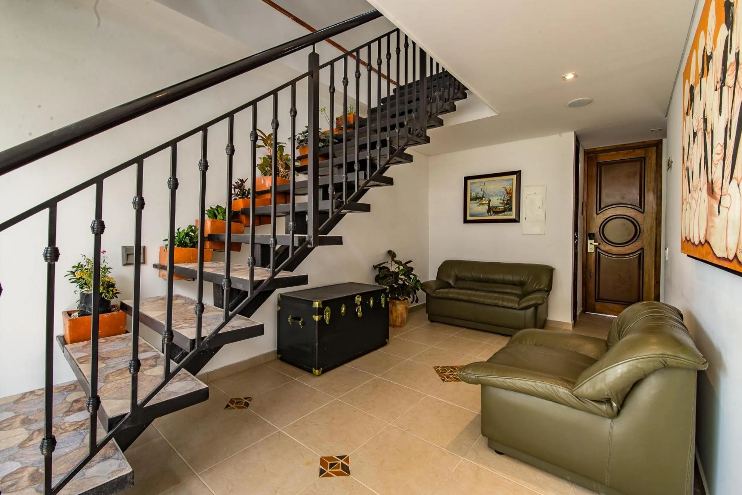 Living room in Hotel Boutique Marbore