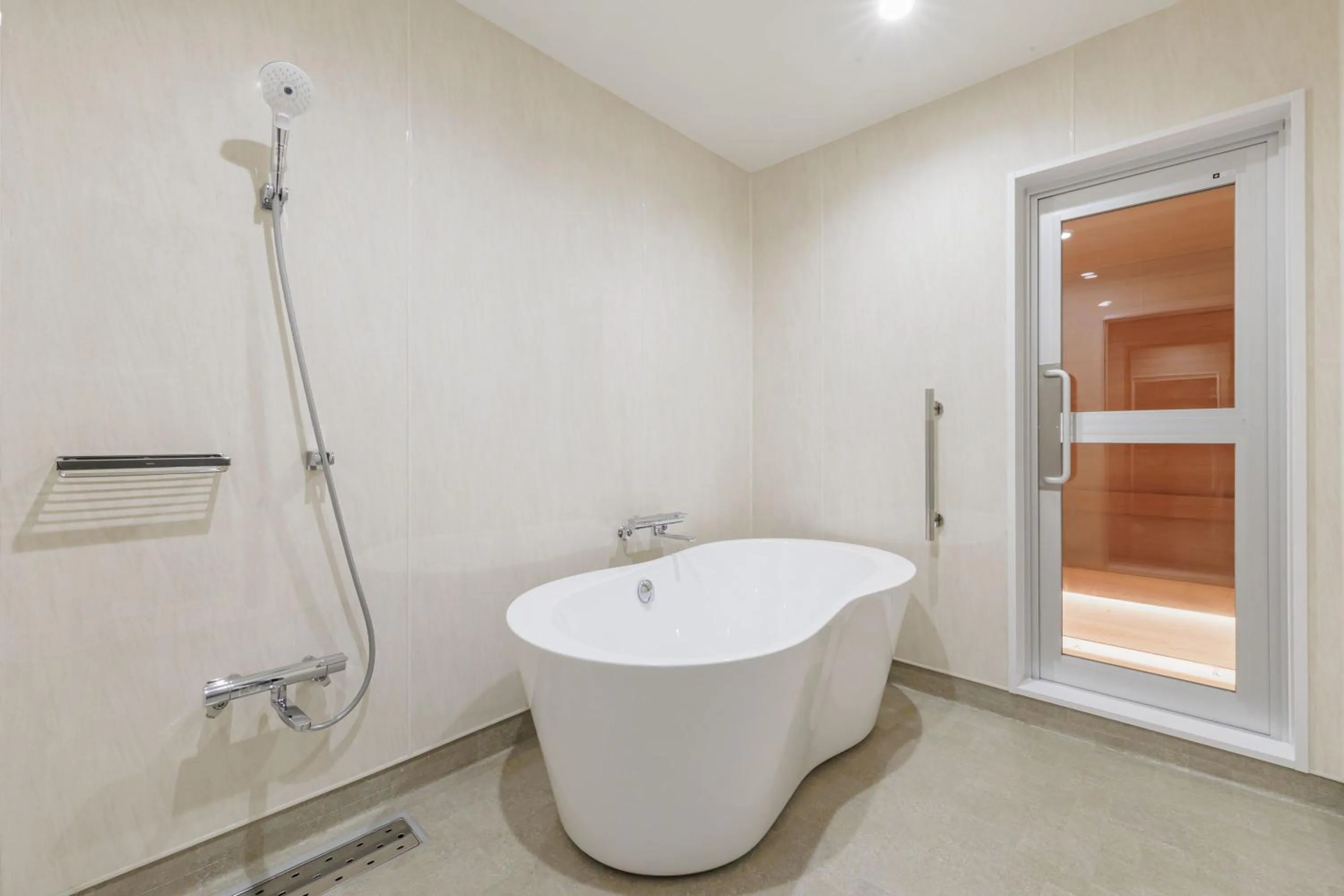 Shower in KAMENOI HOTEL Kujukuri