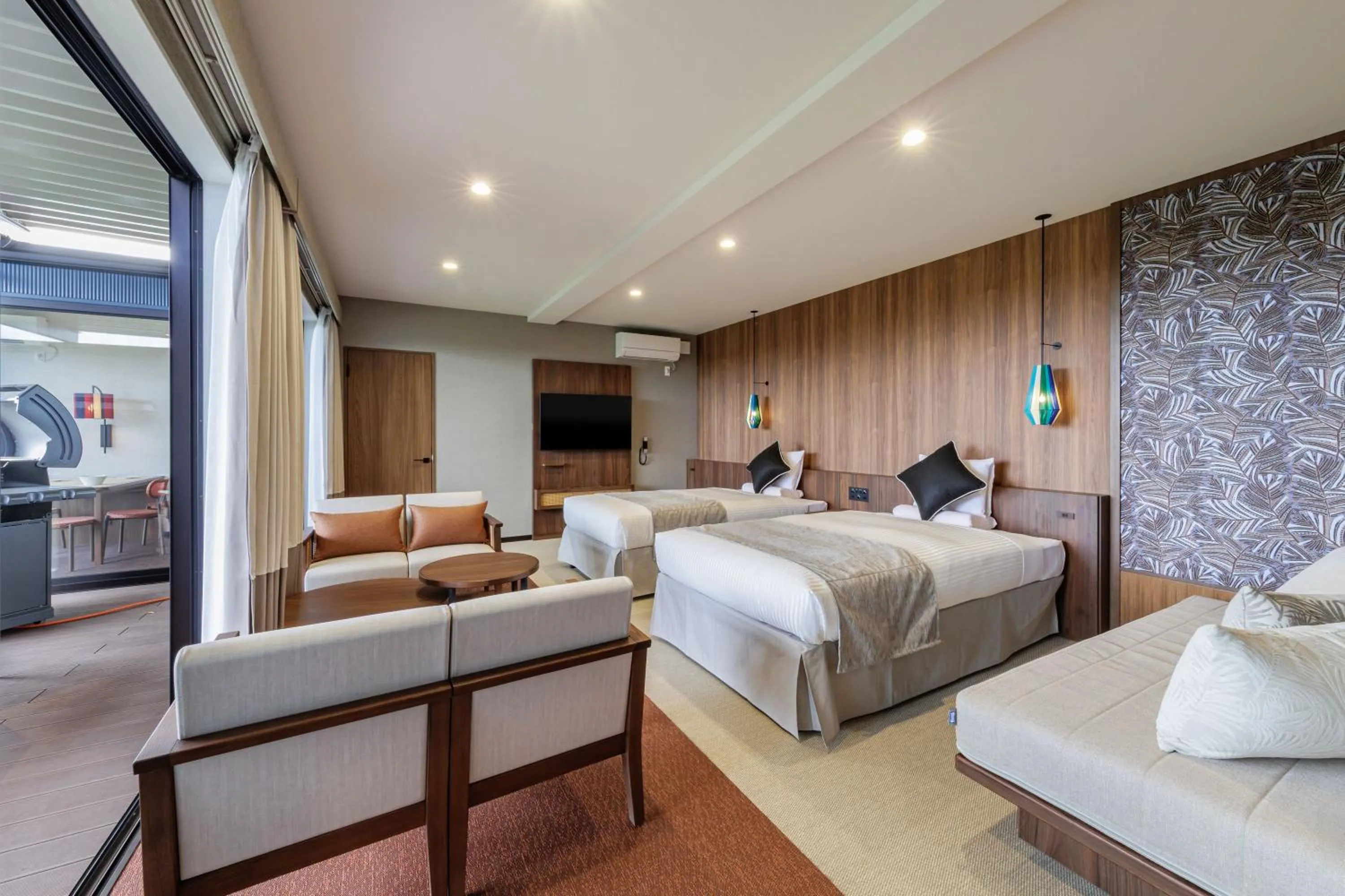 Photo of the whole room, Bed in KAMENOI HOTEL Kujukuri