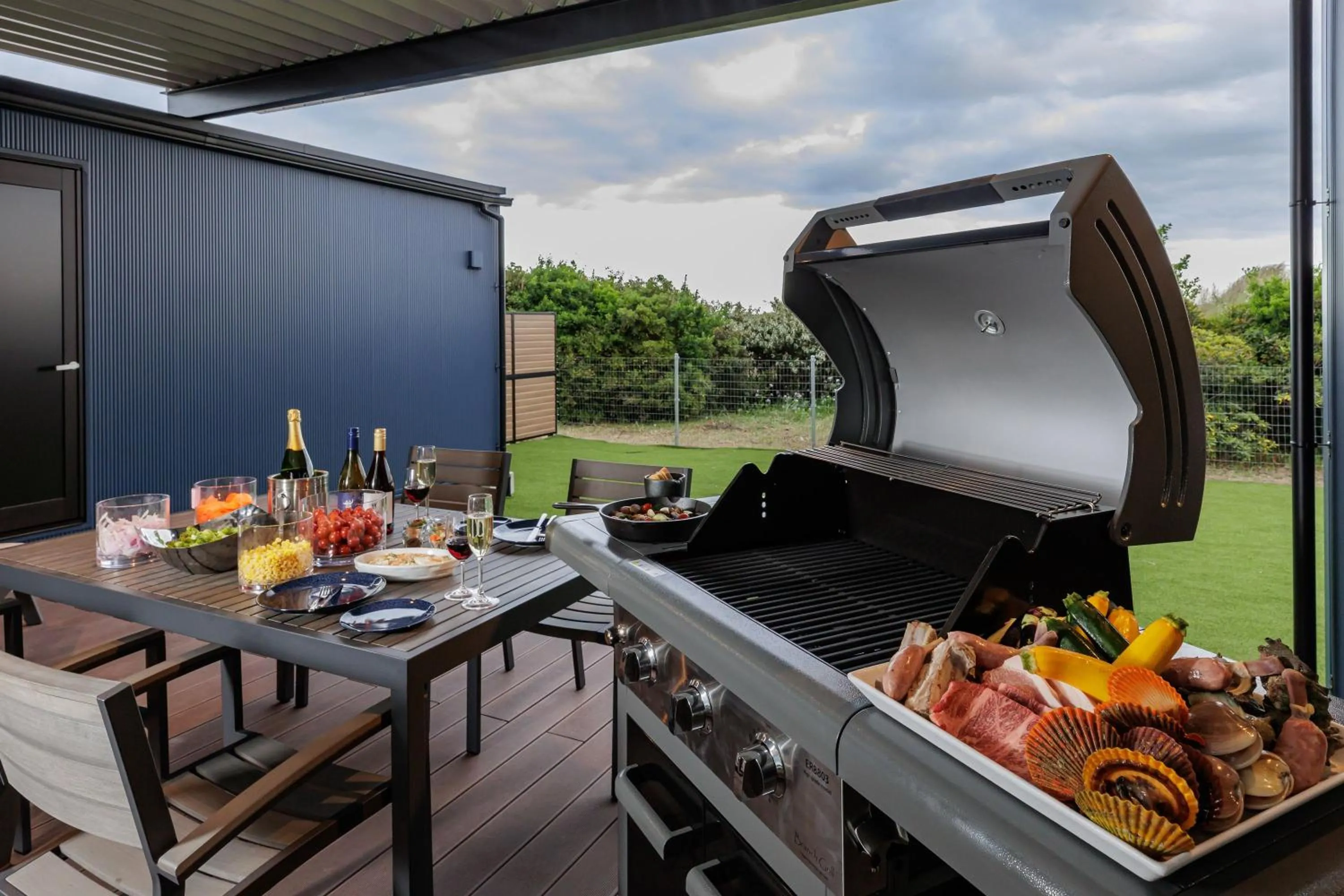 BBQ facilities in KAMENOI HOTEL Kujukuri