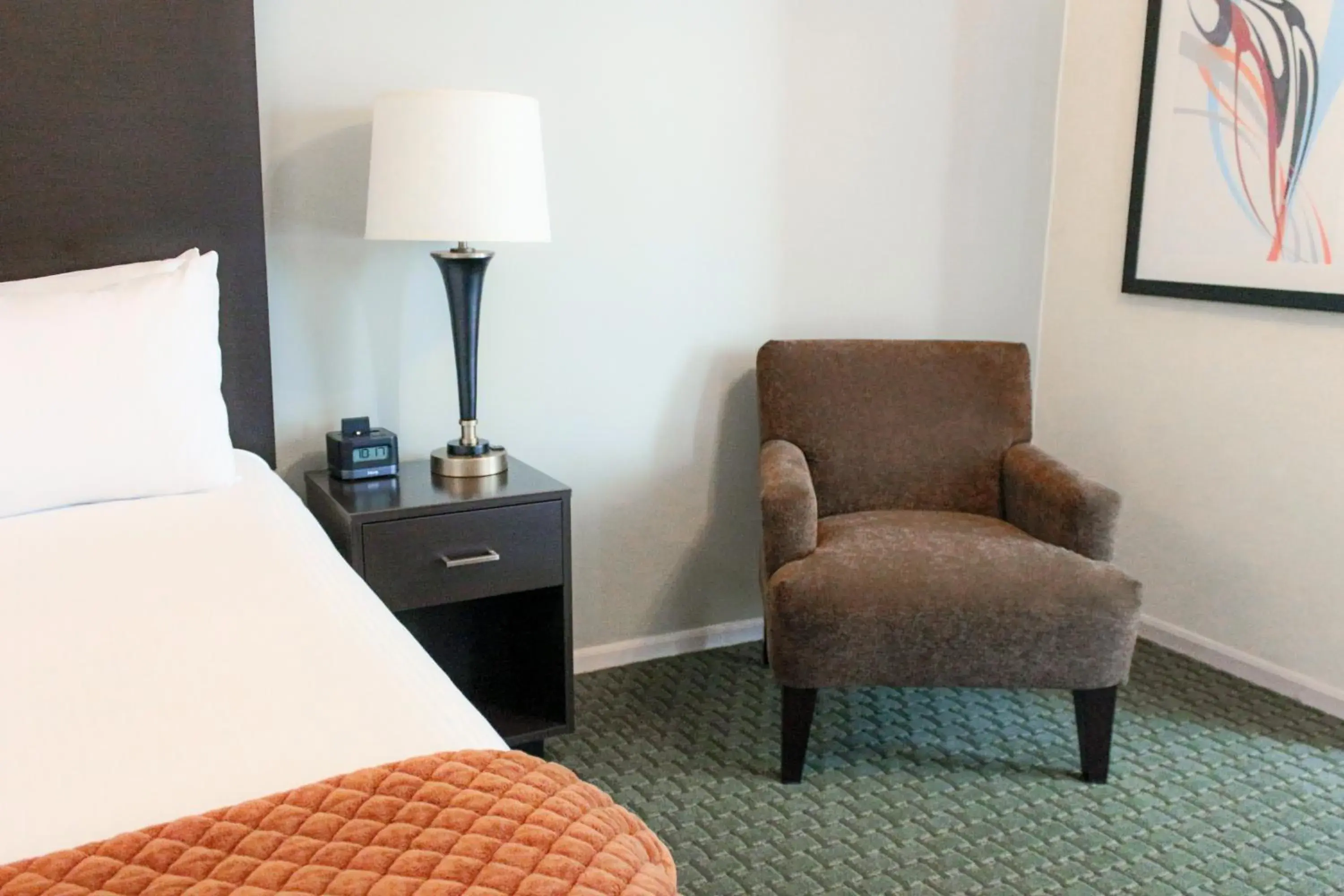 Seating area, Bed in The Willows Hotel Seating area, Bed in The Willows Hotel