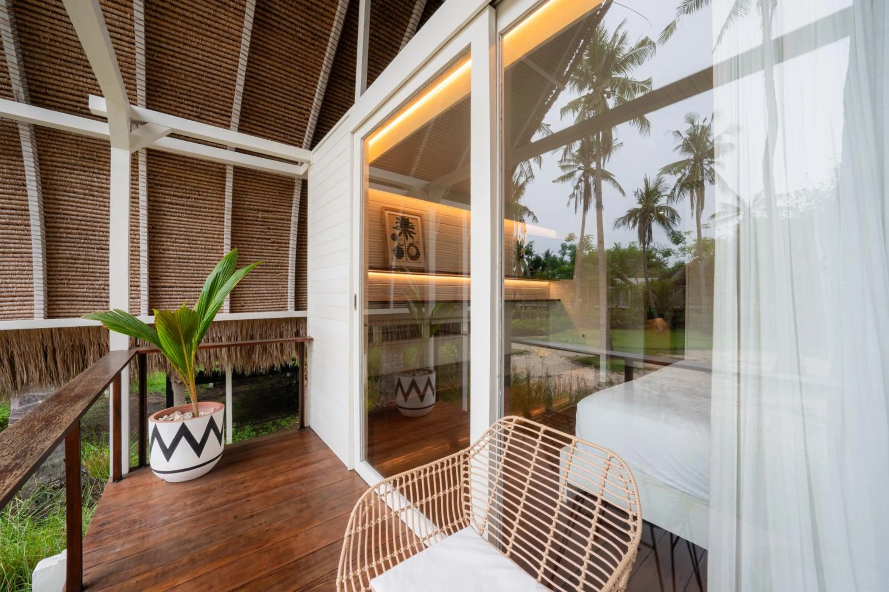 Balcony/Terrace in Hotel Lumi Gili Trawangan