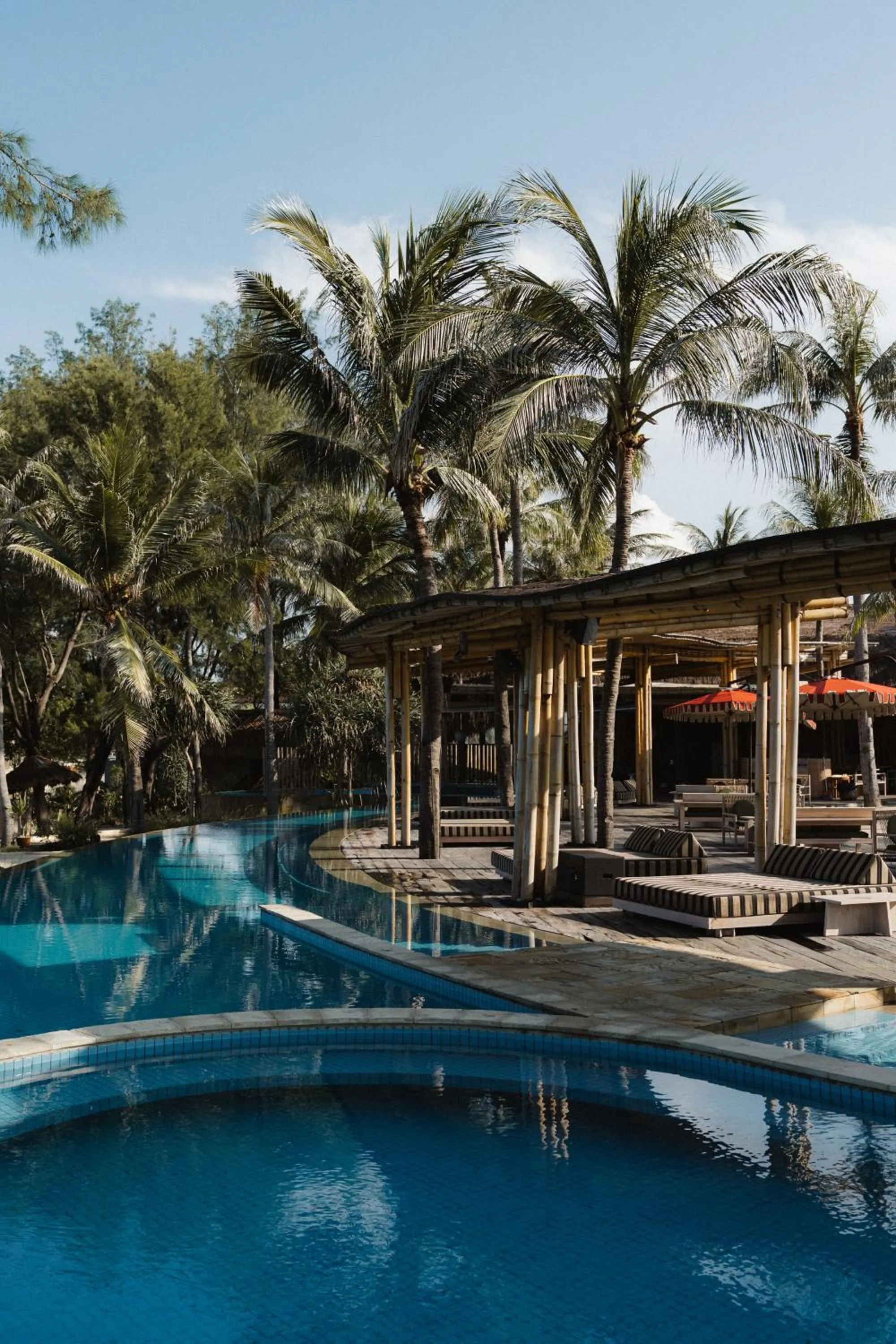 Swimming pool in Hotel Lumi Gili Trawangan