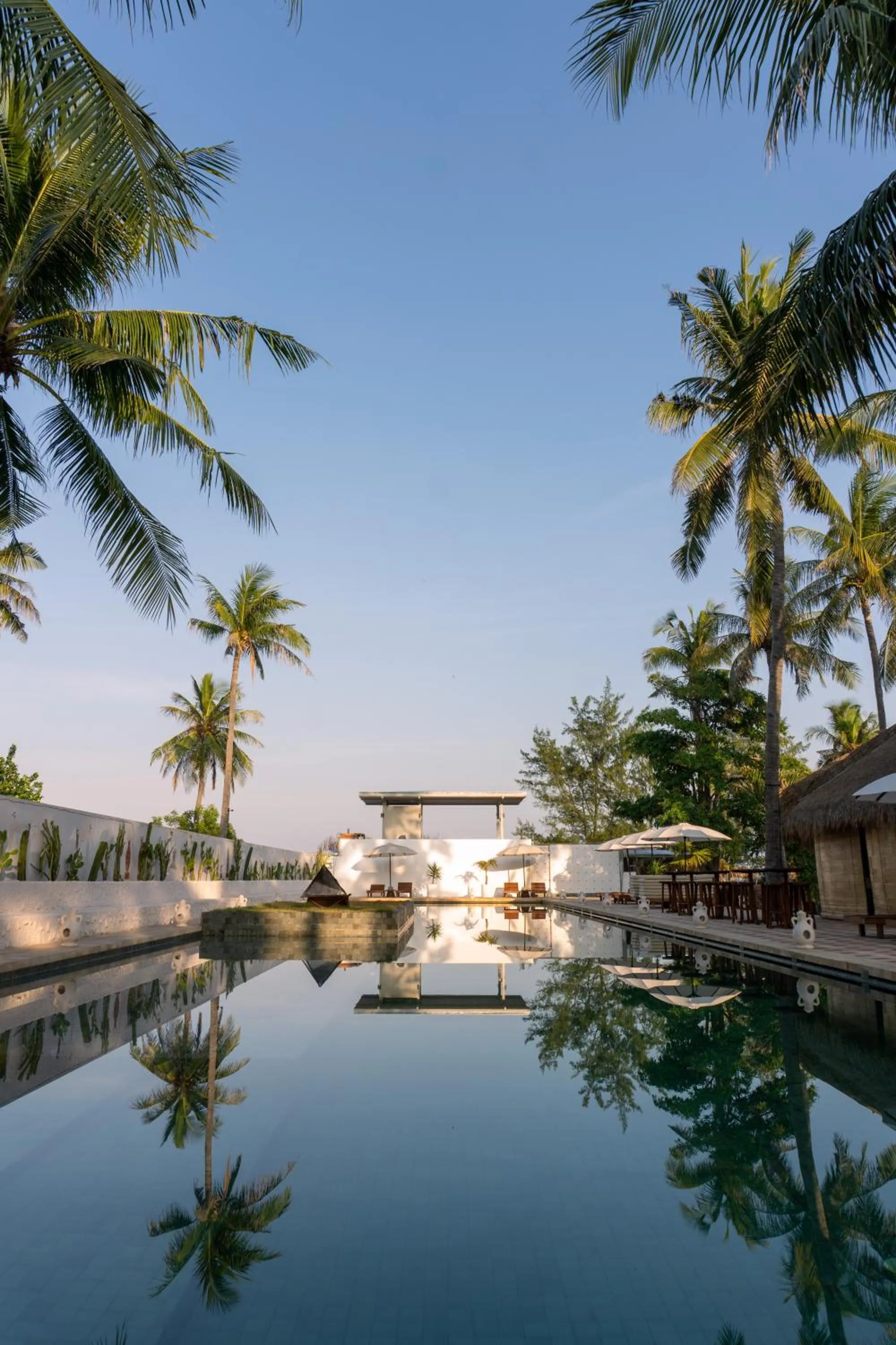 Swimming pool in Hotel Lumi Gili Trawangan
