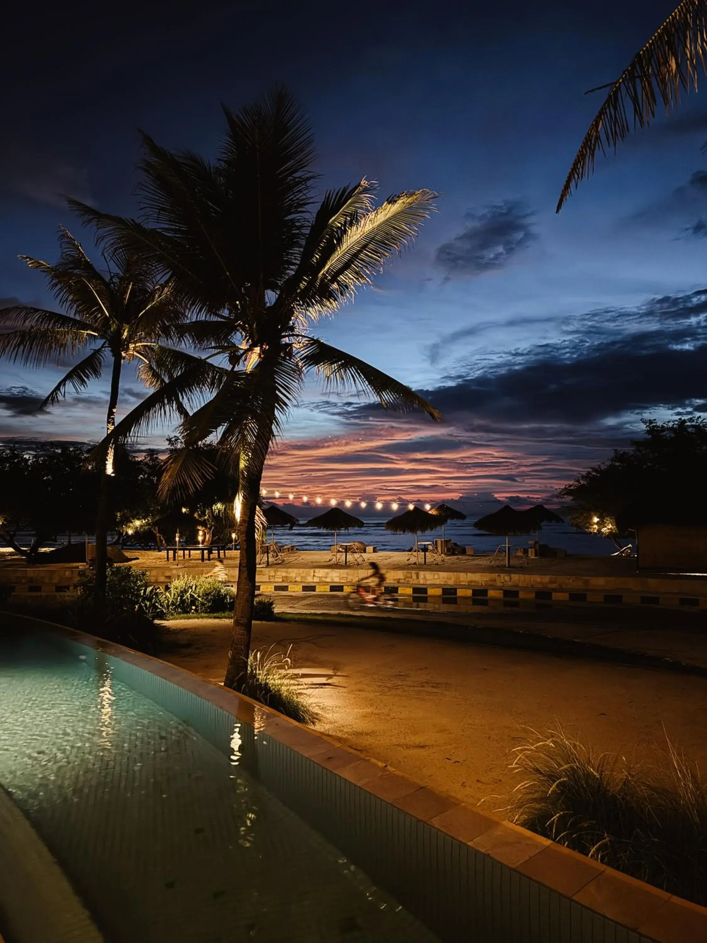 Swimming pool in Hotel Lumi Gili Trawangan Swimming pool in Hotel Lumi Gili Trawangan