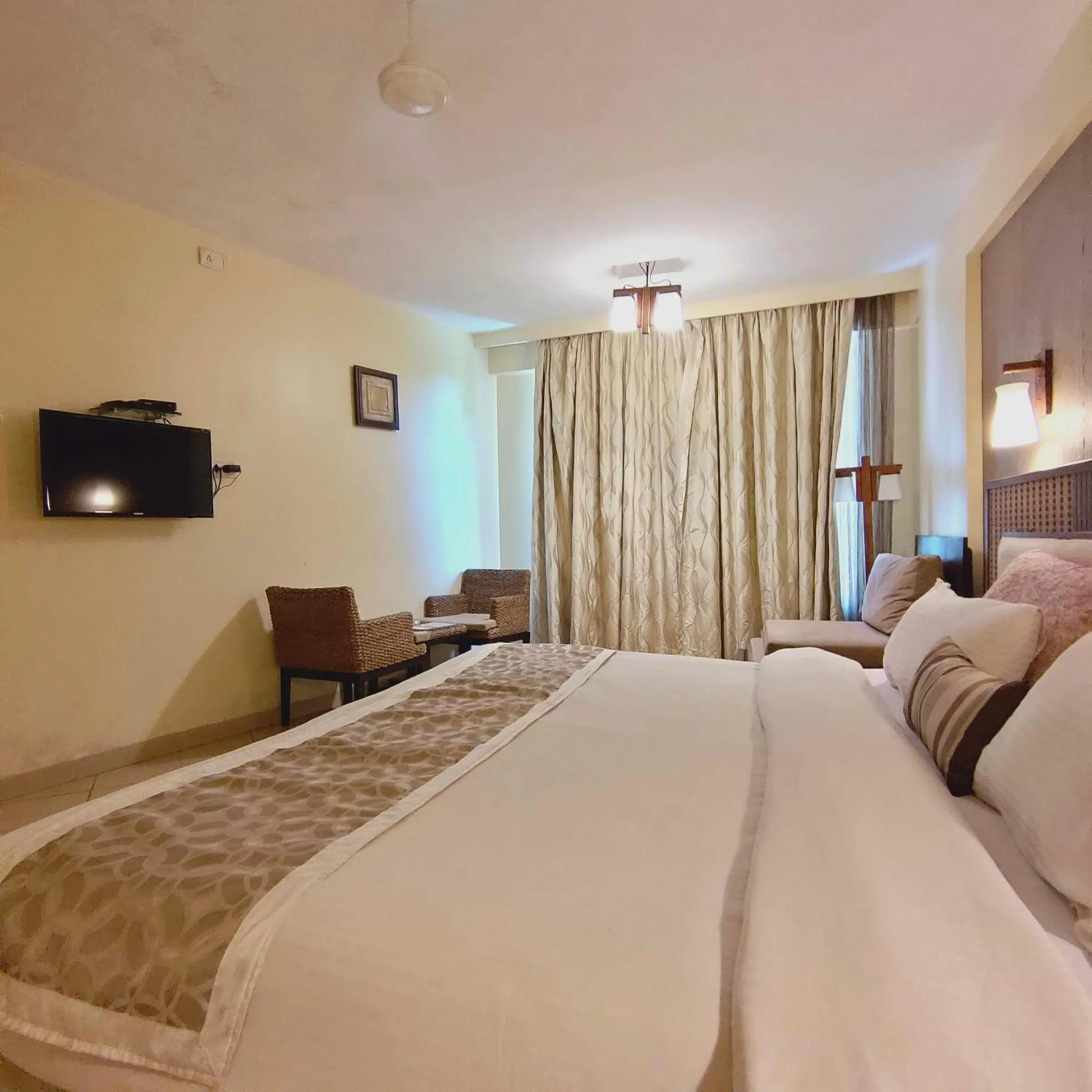 Bed in Silverador Resort