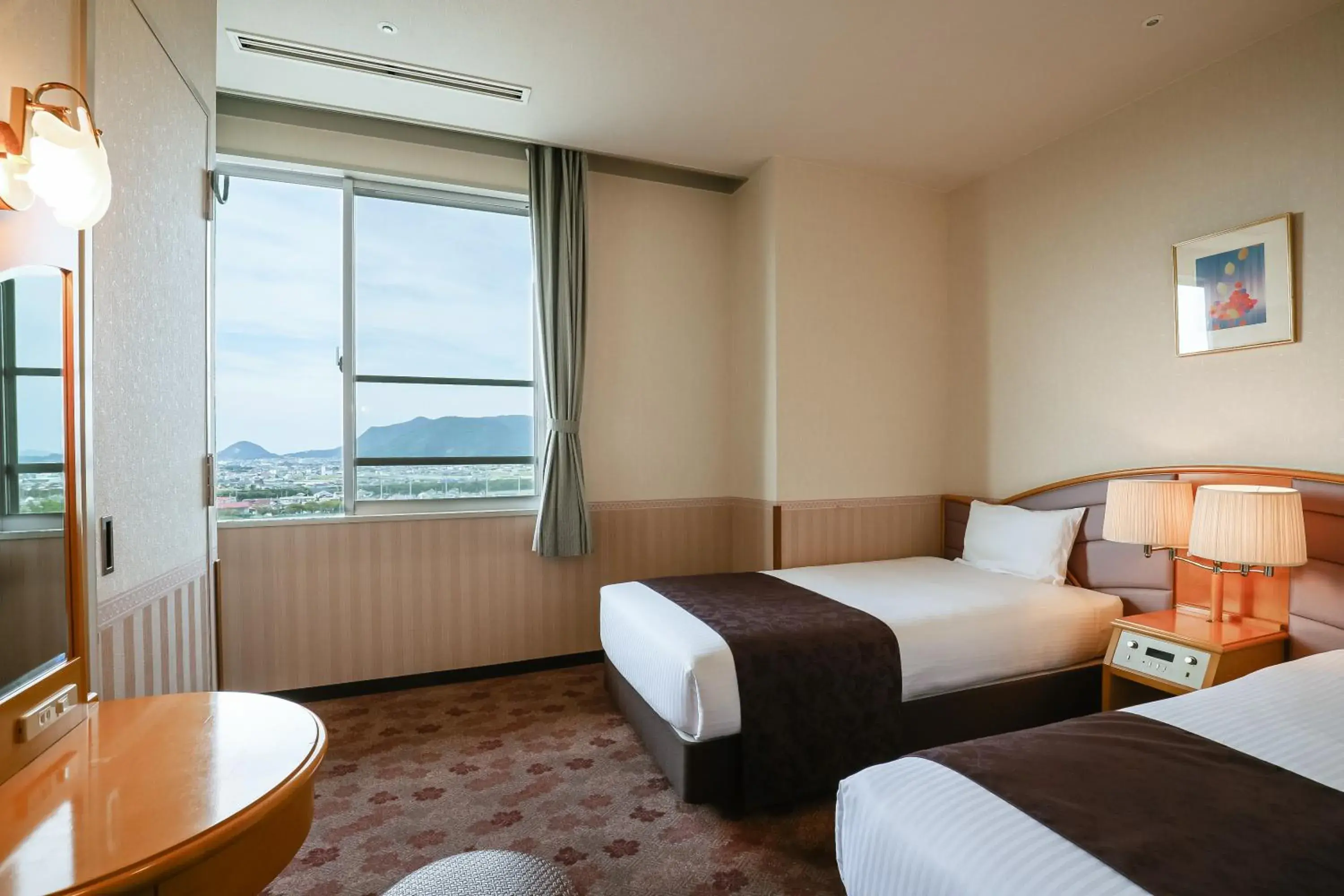 Bed in KAMENOI HOTEL Kanonji Bed in KAMENOI HOTEL Kanonji