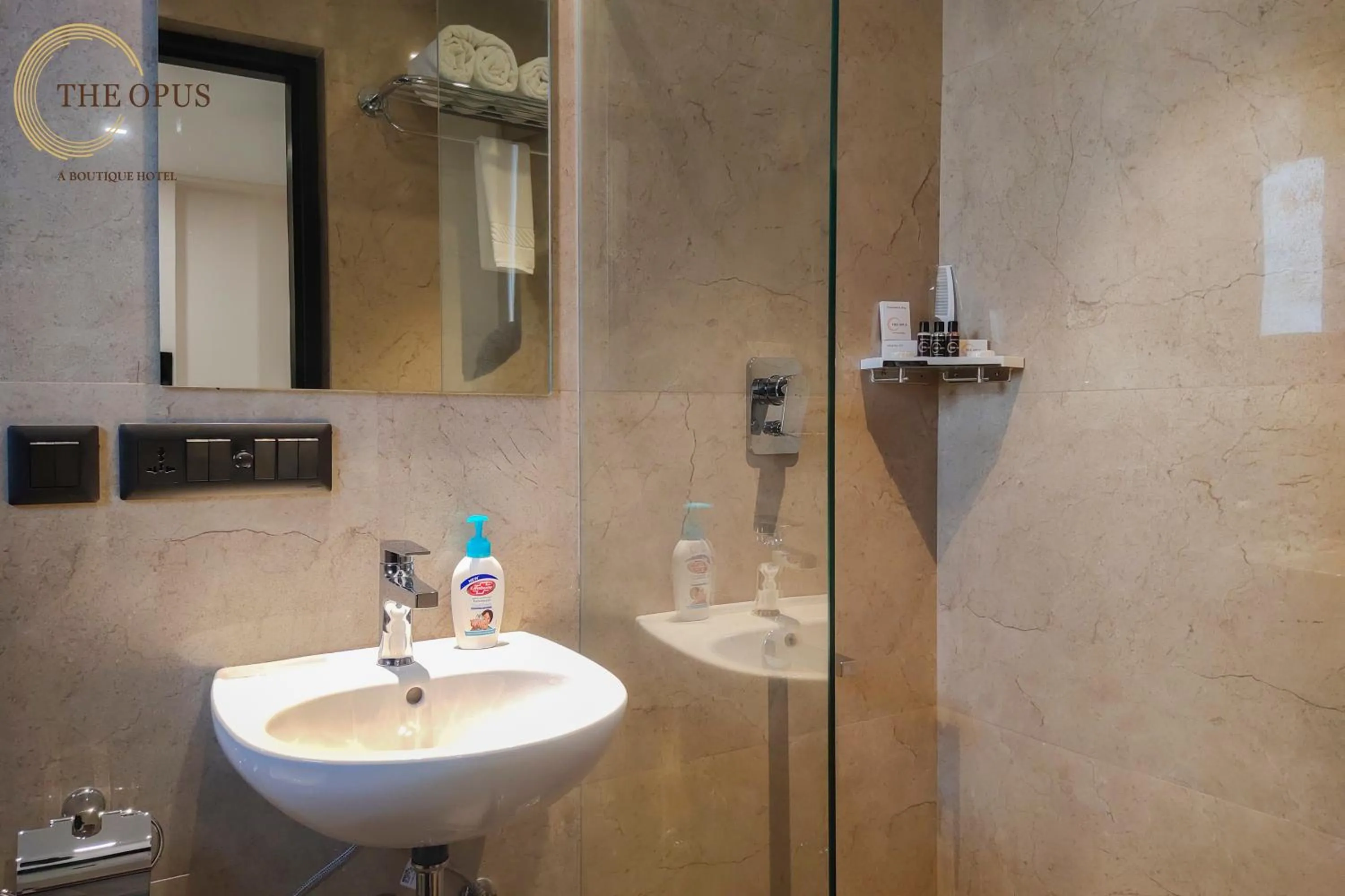Bathroom in The Opus Kolkata - A Boutique Hotel