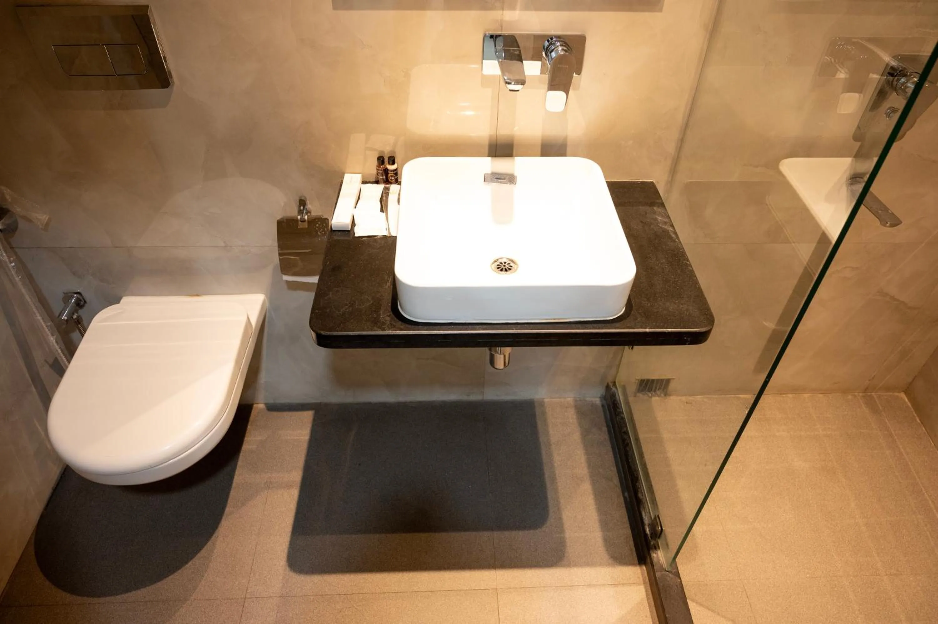 Bathroom in The Opus Kolkata - A Boutique Hotel