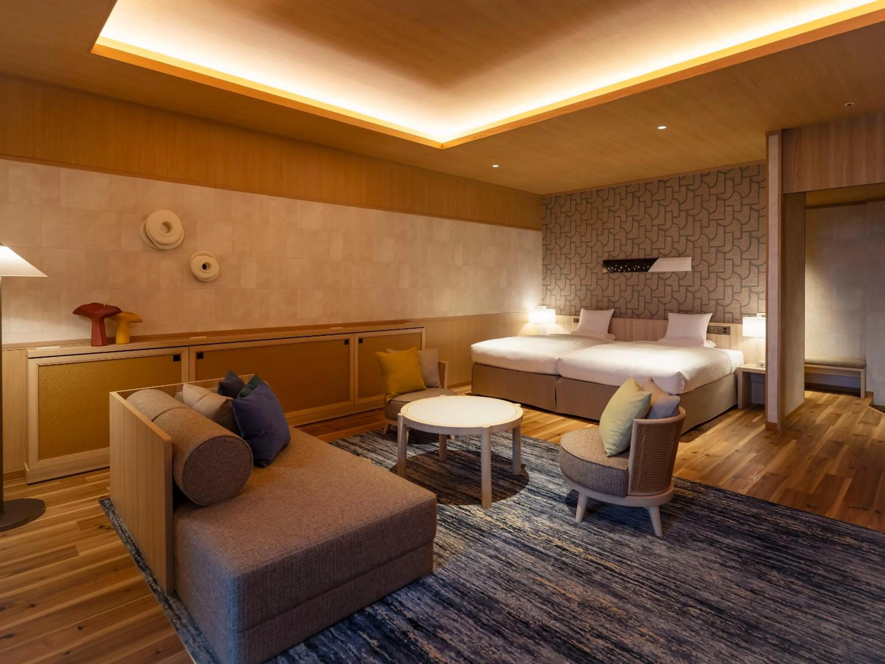 Photo of the whole room, Bed in KAMENOI HOTEL Ako