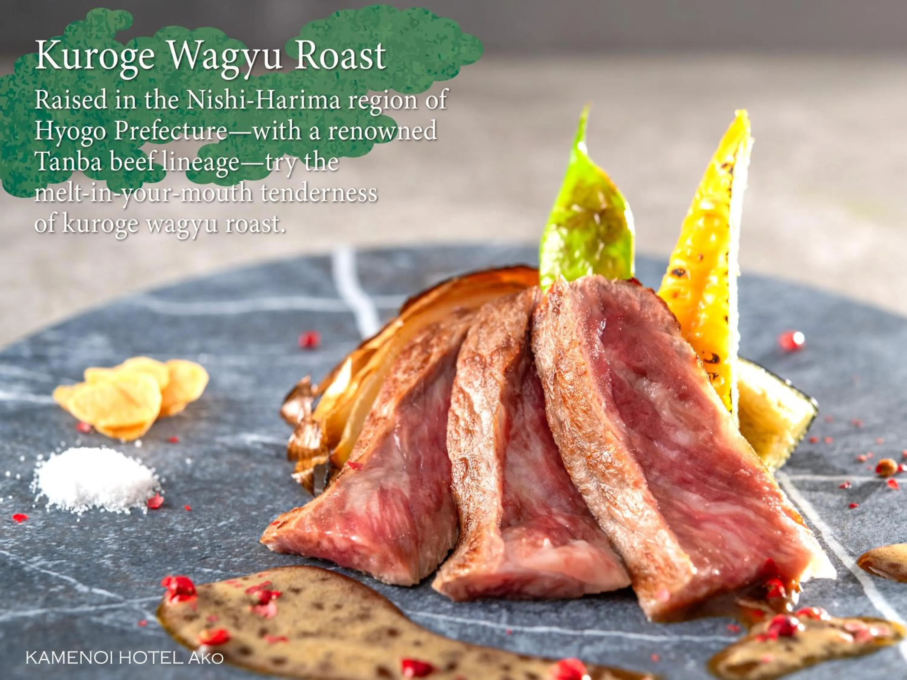 Food in KAMENOI HOTEL Ako