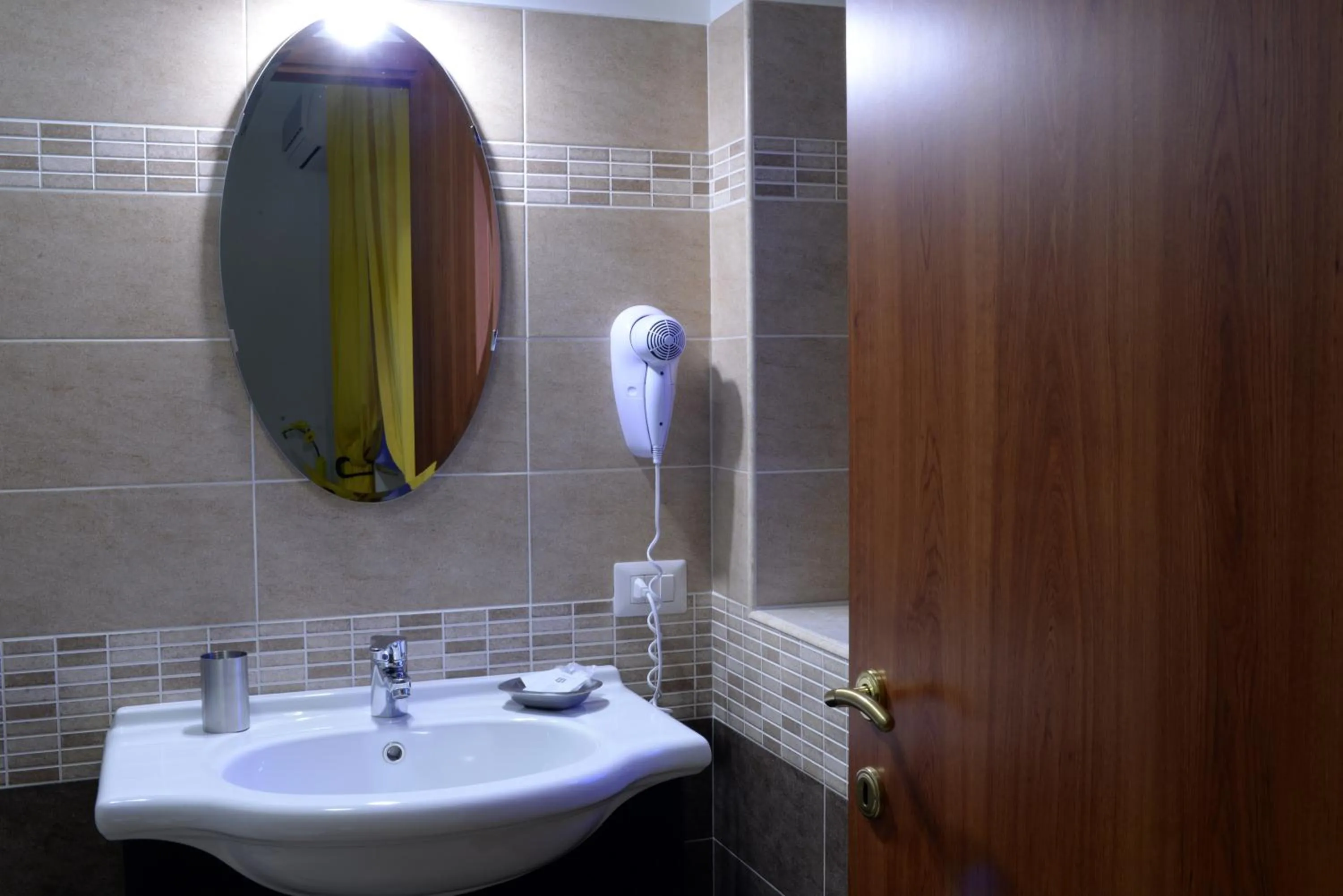 Bathroom in The Yellow House