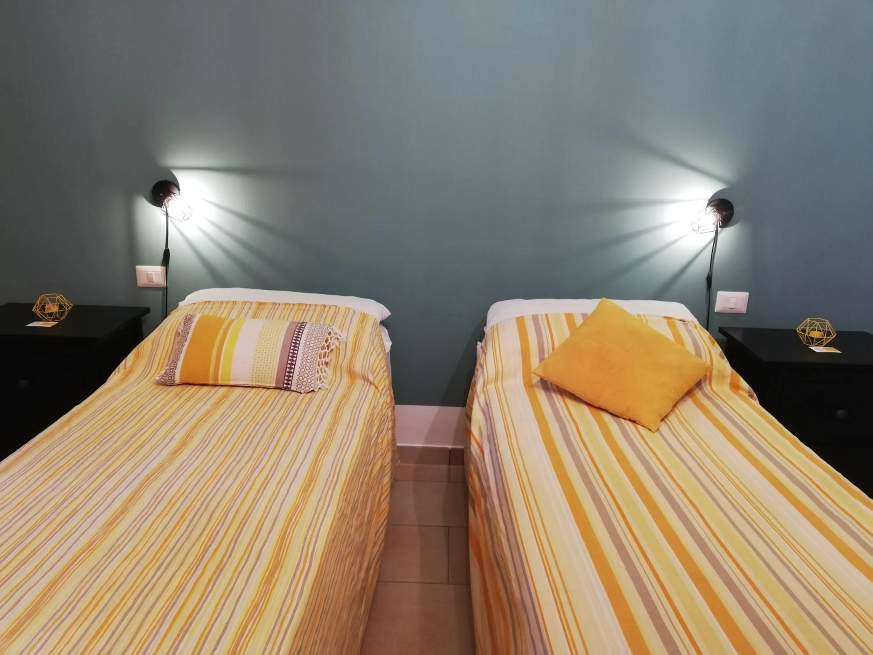 Bed in The Yellow House