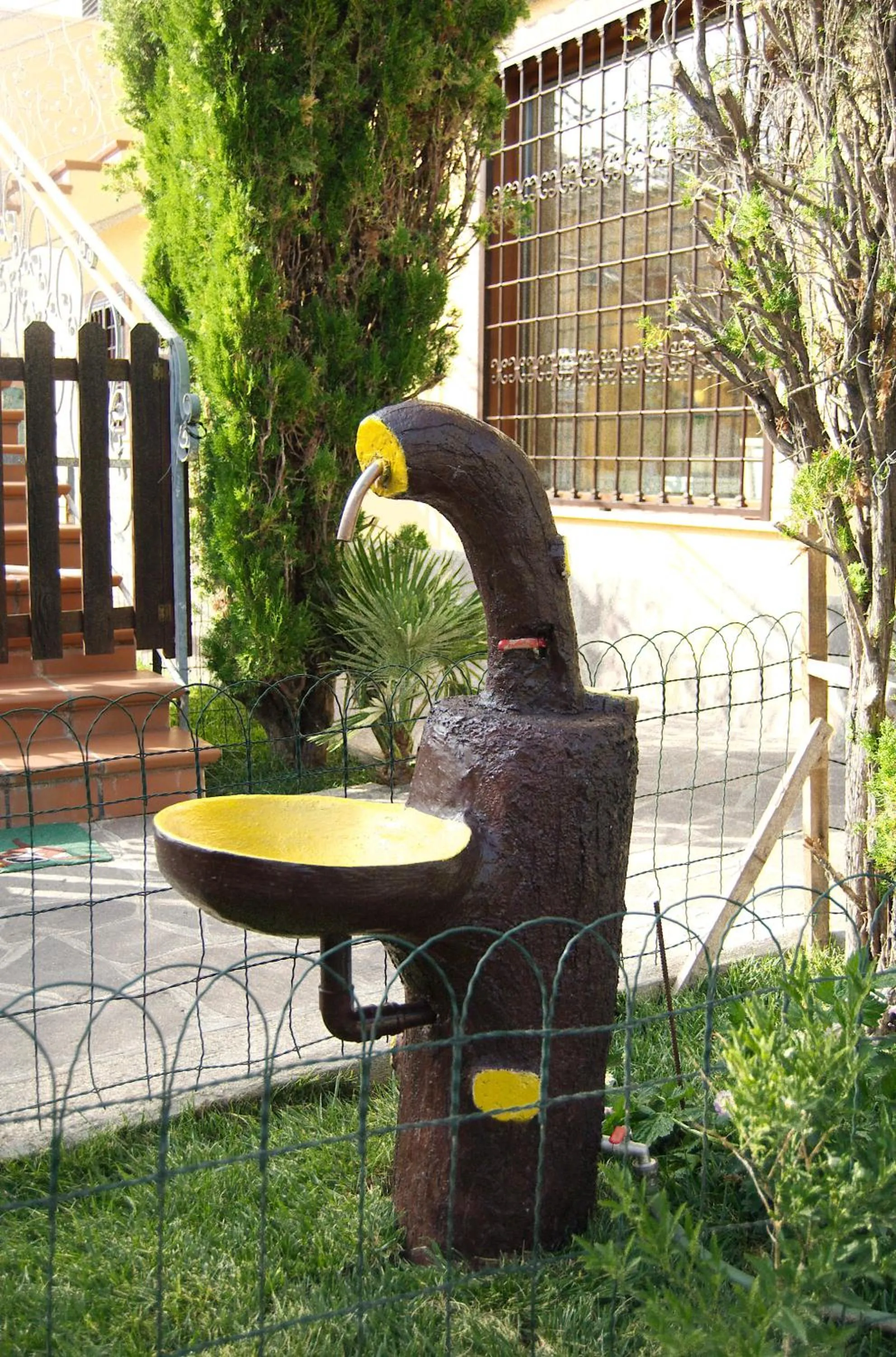 Garden in The Yellow House