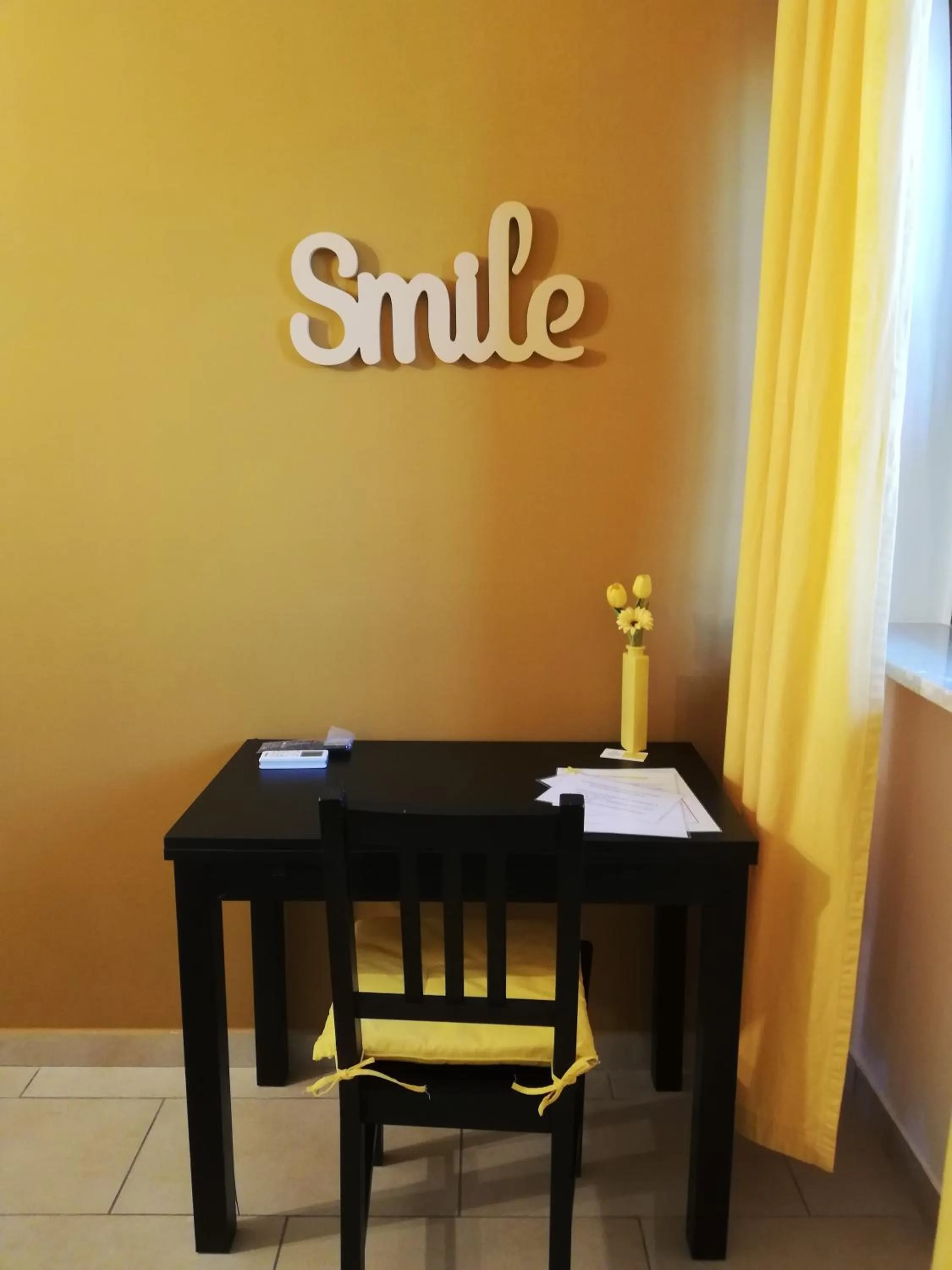 Decorative detail in The Yellow House