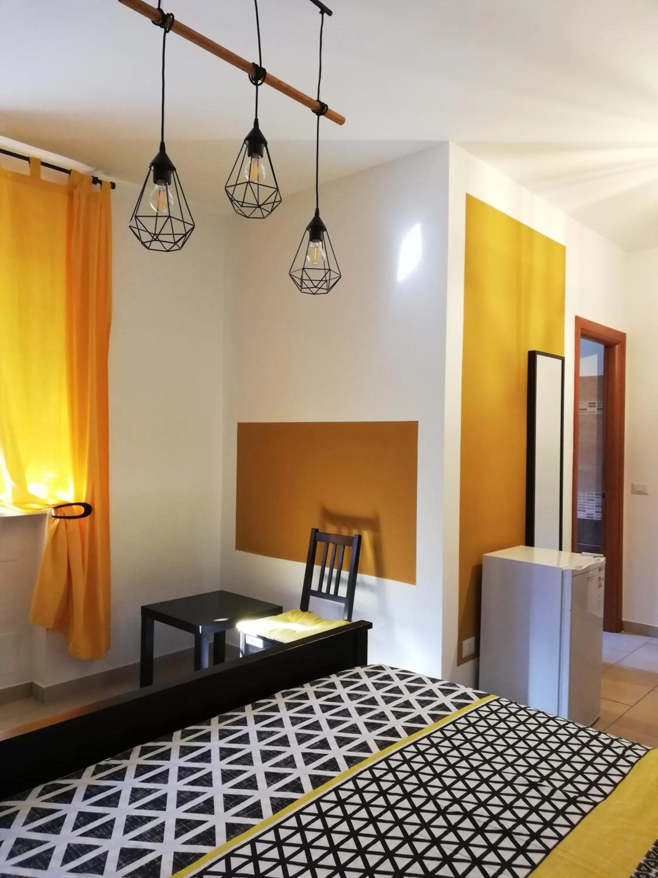 Bed in The Yellow House