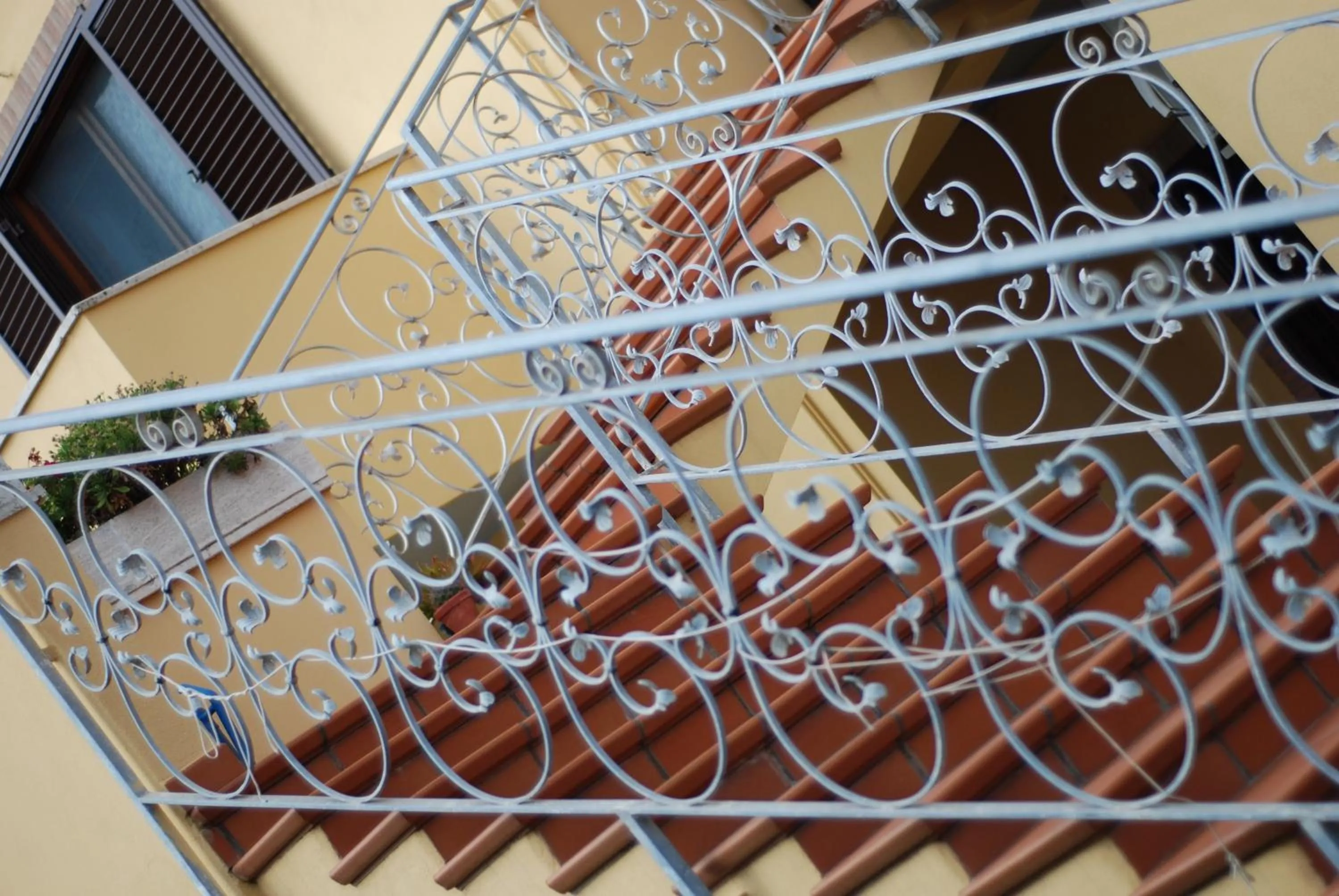 Facade/entrance in The Yellow House