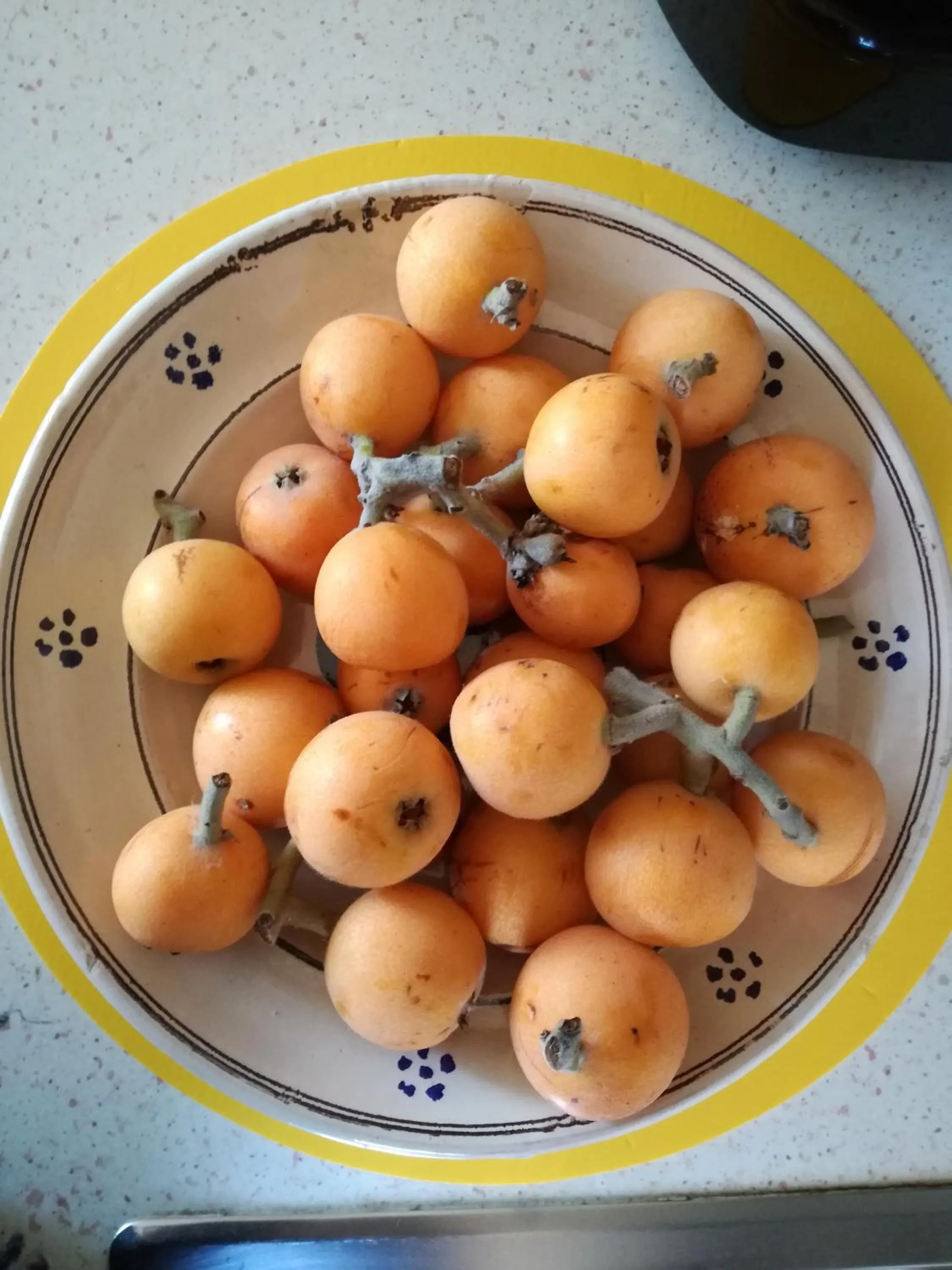 Food close-up in The Yellow House