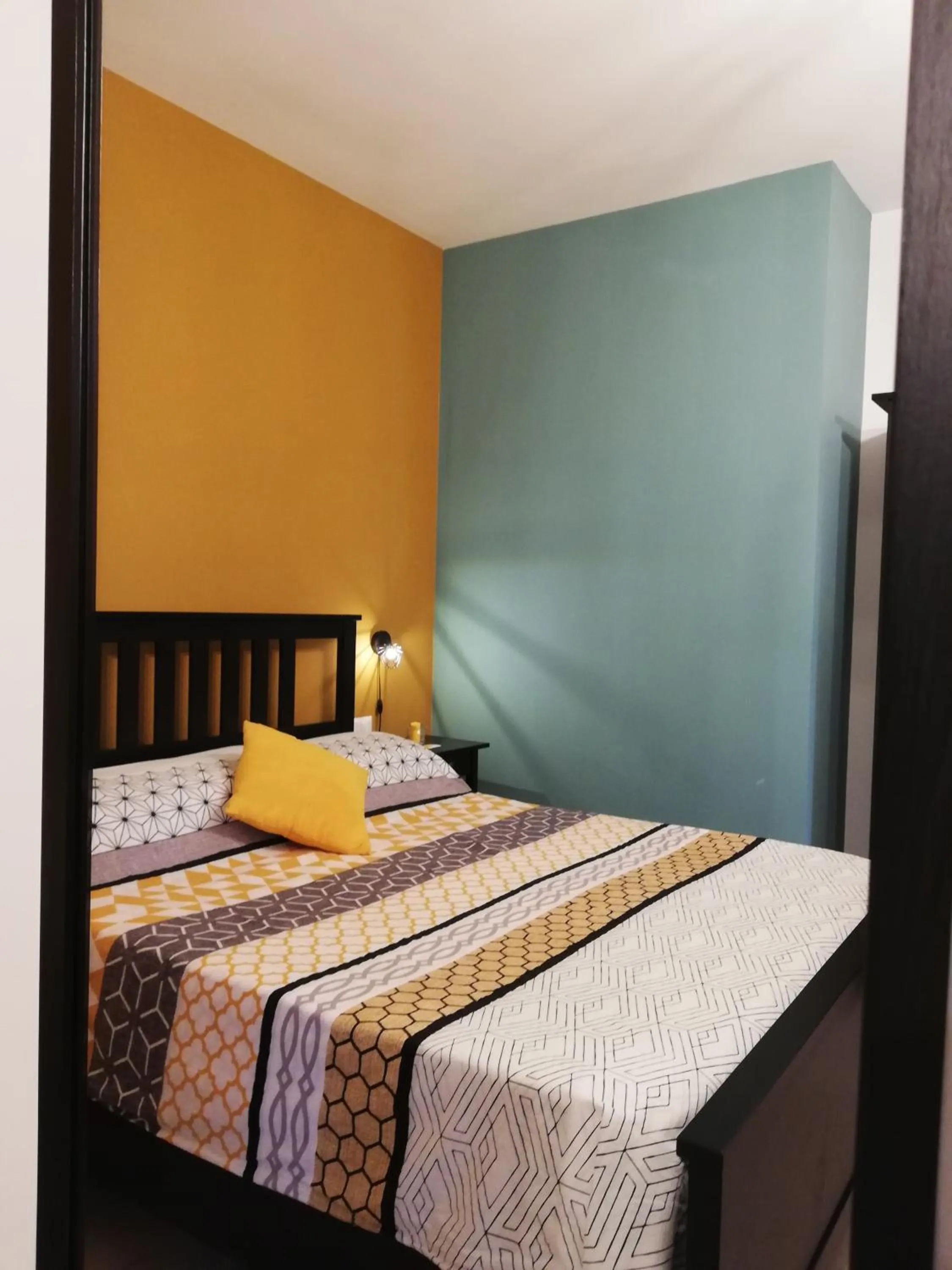 Bed in The Yellow House