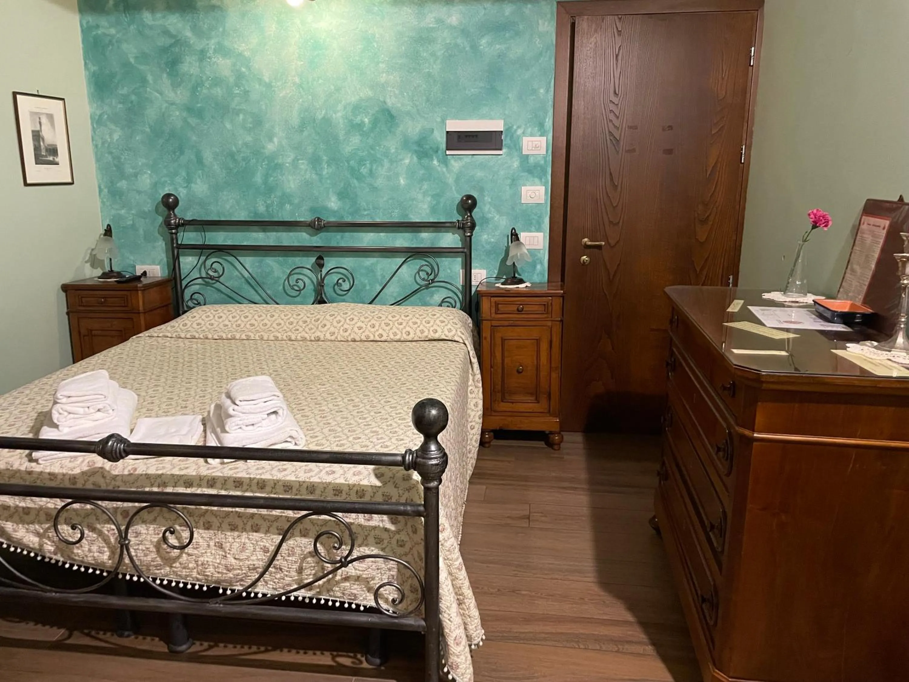 Bed in La Pietra Piana Casa Vacanze