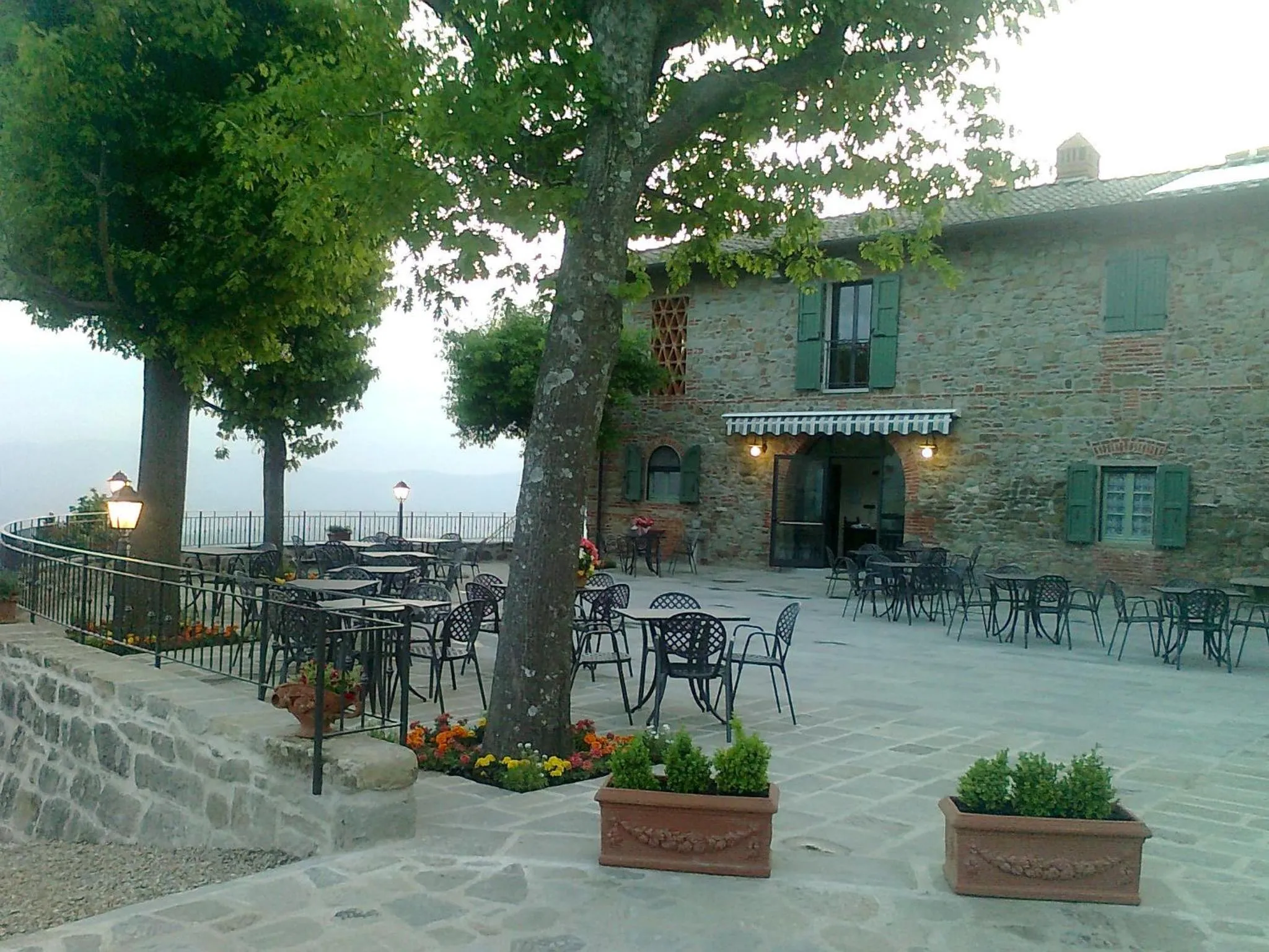 Patio in La Pietra Piana Casa Vacanze