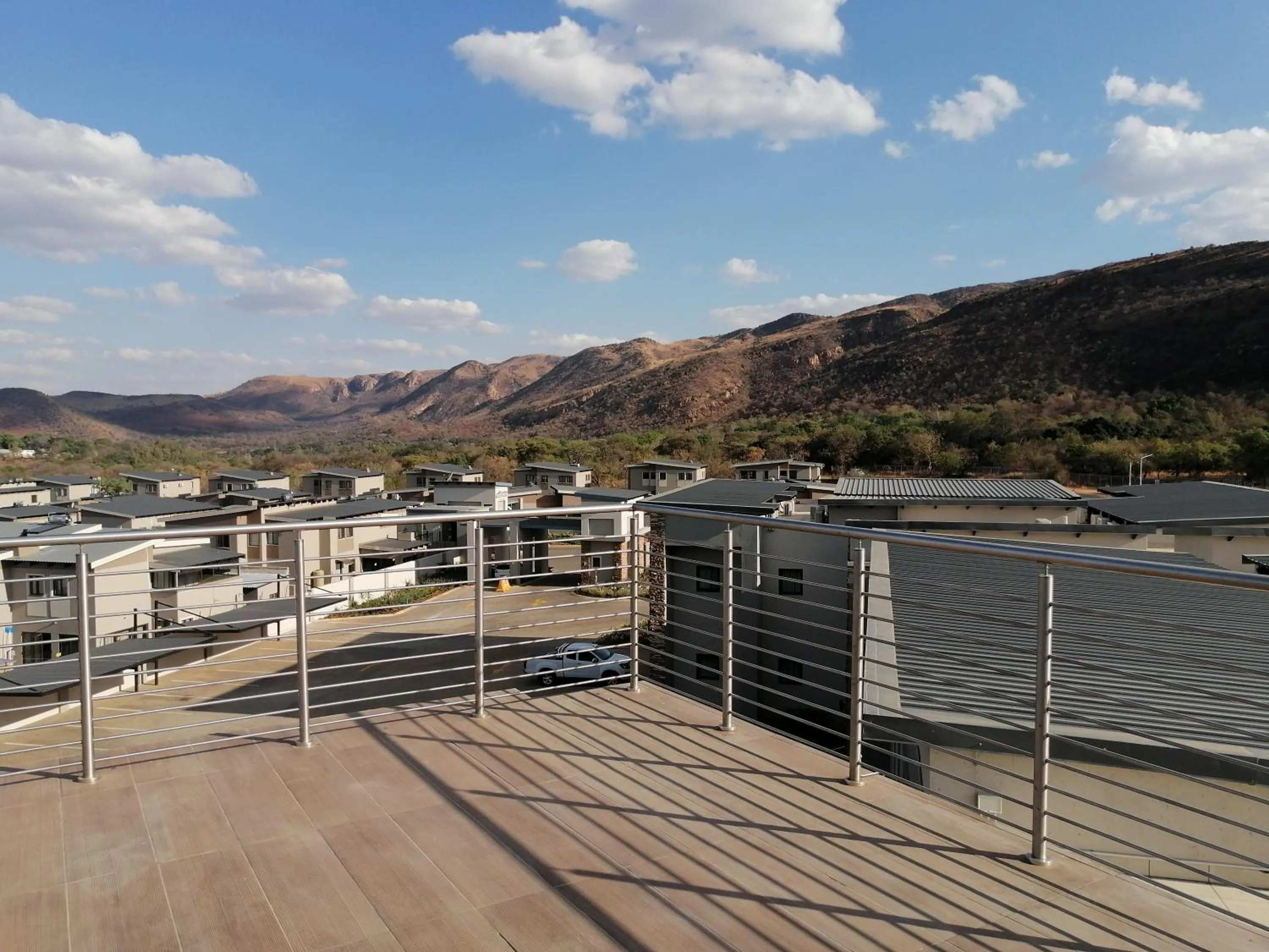 Patio in King's Palace Hotel Rustenburg