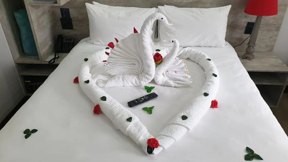 Bed in King&#x27;s Palace Hotel Rustenburg