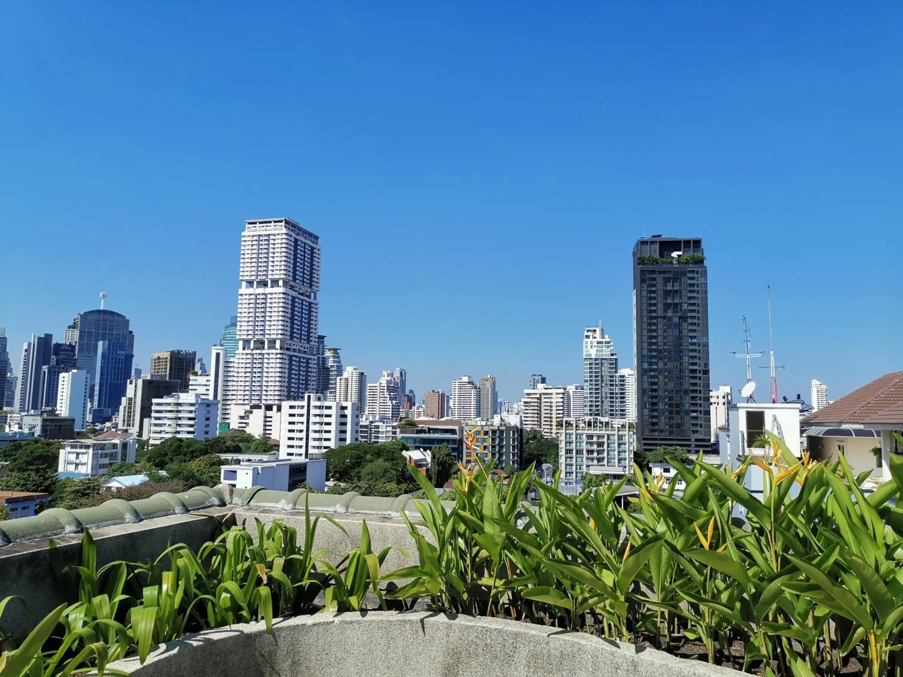 City view in NT Place Sukhumvit Suites City view in NT Place Sukhumvit Suites