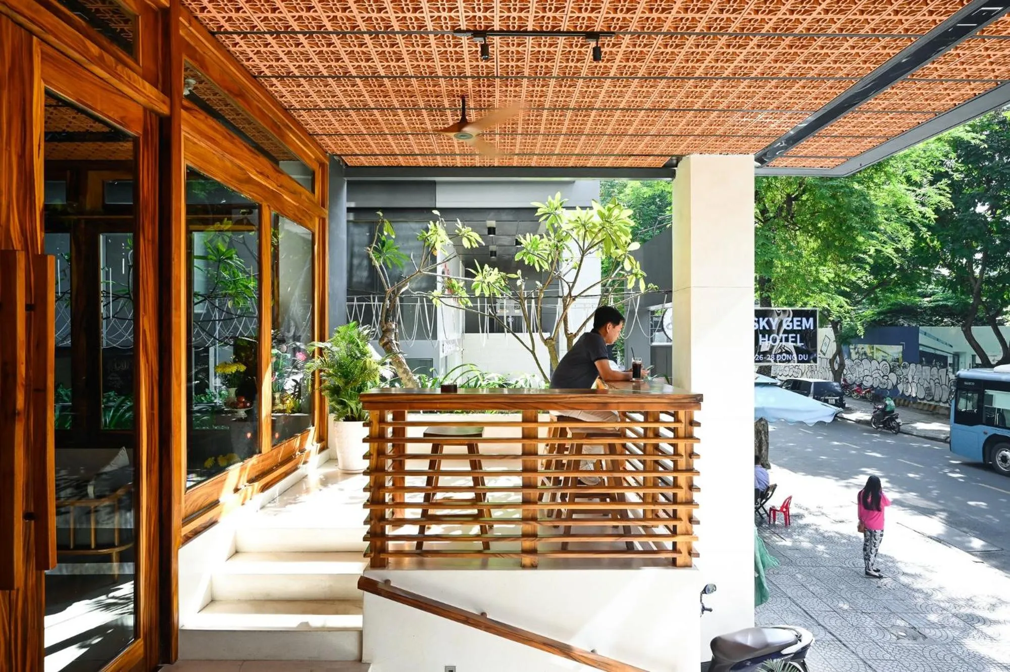 Property building in Sky Gem Central Hotel