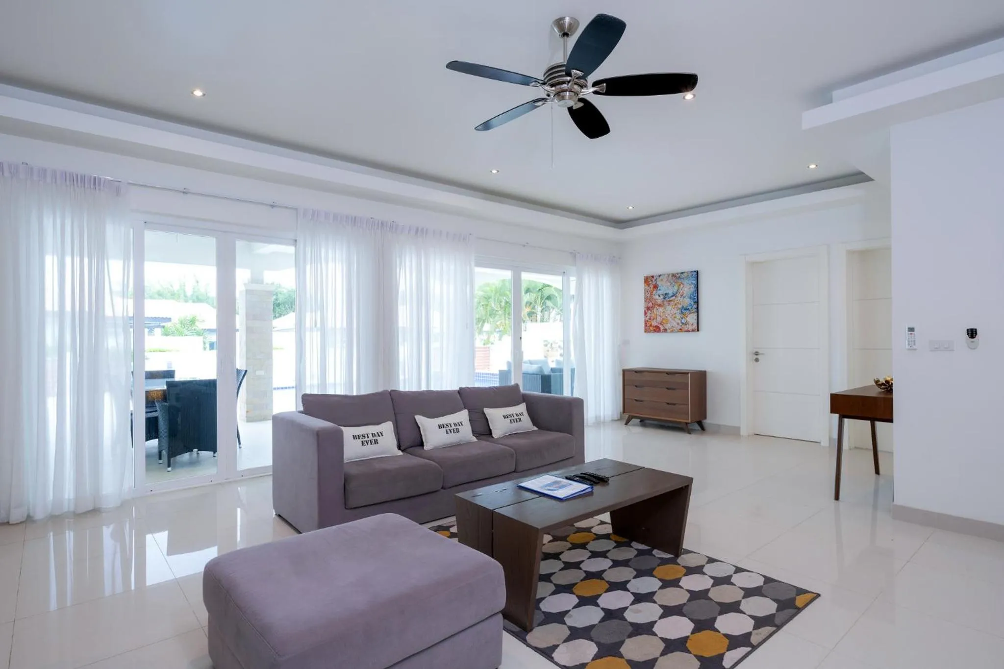 Living room in Orchid Paradise Homes 313