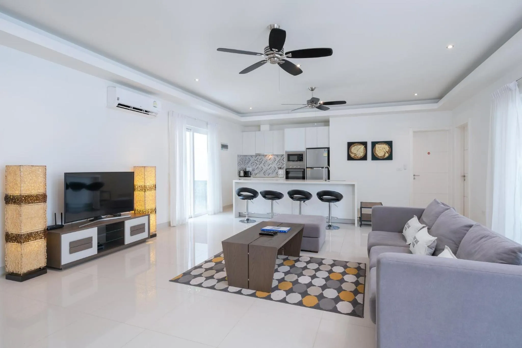 Living room in Orchid Paradise Homes 313