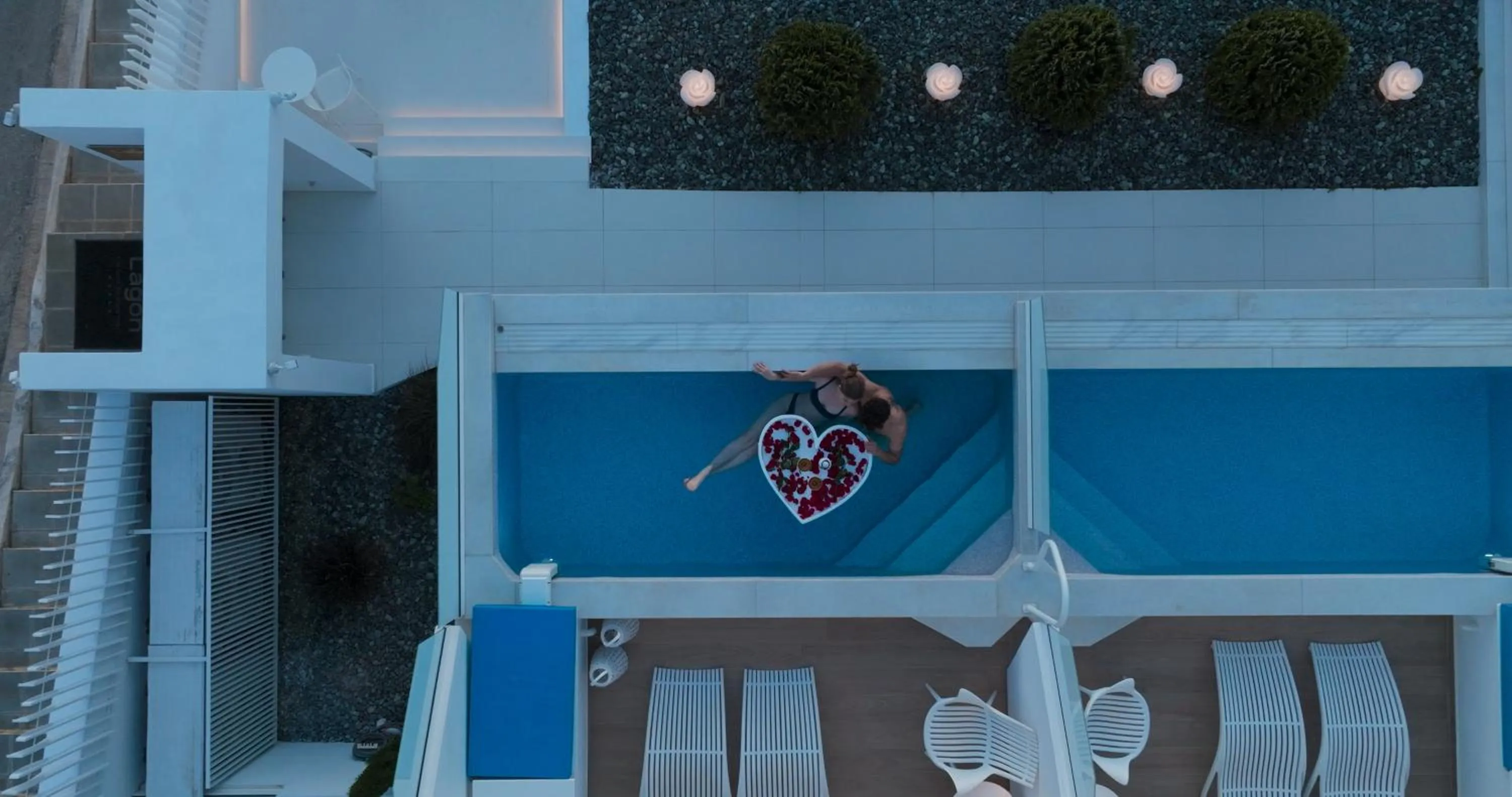 Swimming pool in Lagon Life Spirit Boutique Hotel - Adults Only