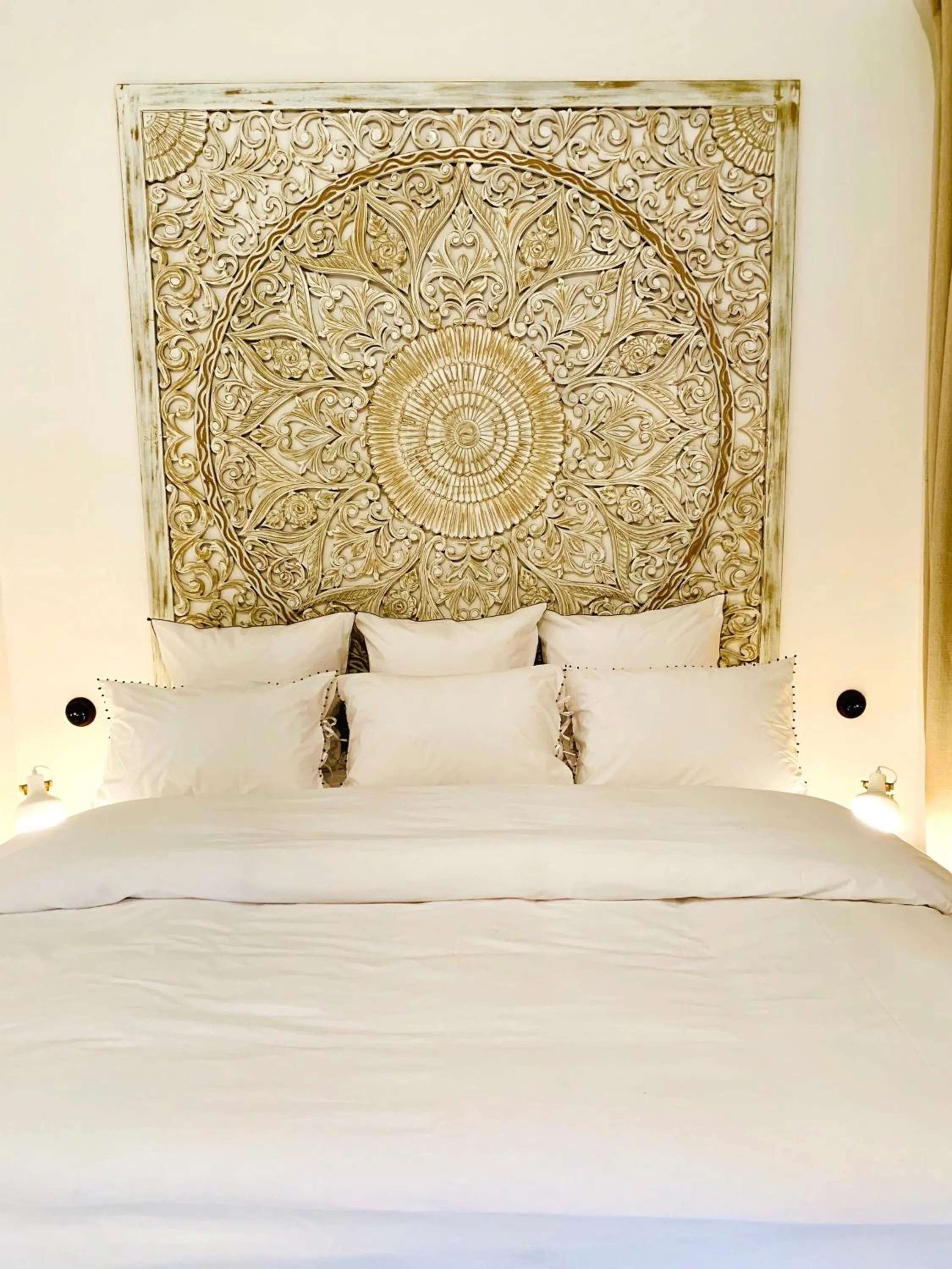 Bed in Riad Dar Yasaman